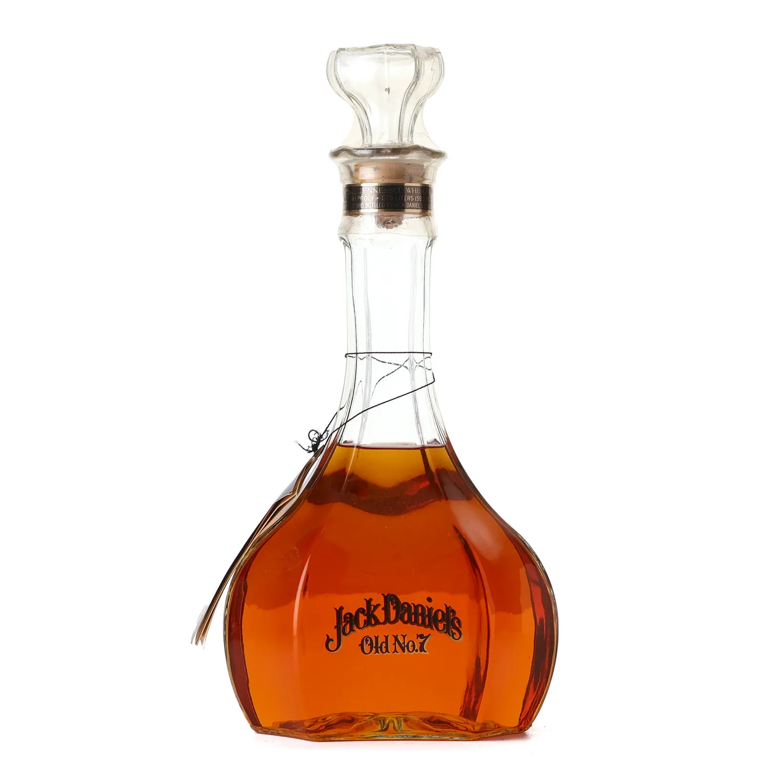 Jack Daniel's Old No. 7 Riverboat Captain's Bottle, American Oak Cask, 1987, 45% whisky bottle