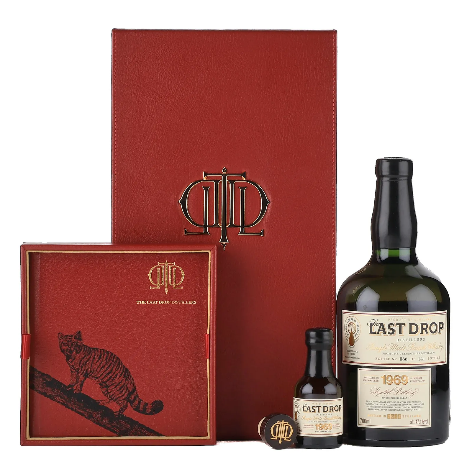 Glenrothes 50 Year Old, Bourbon Cask, Cask #16207, 1969, The Last Drop Distillers, 47.1% whisky bottle