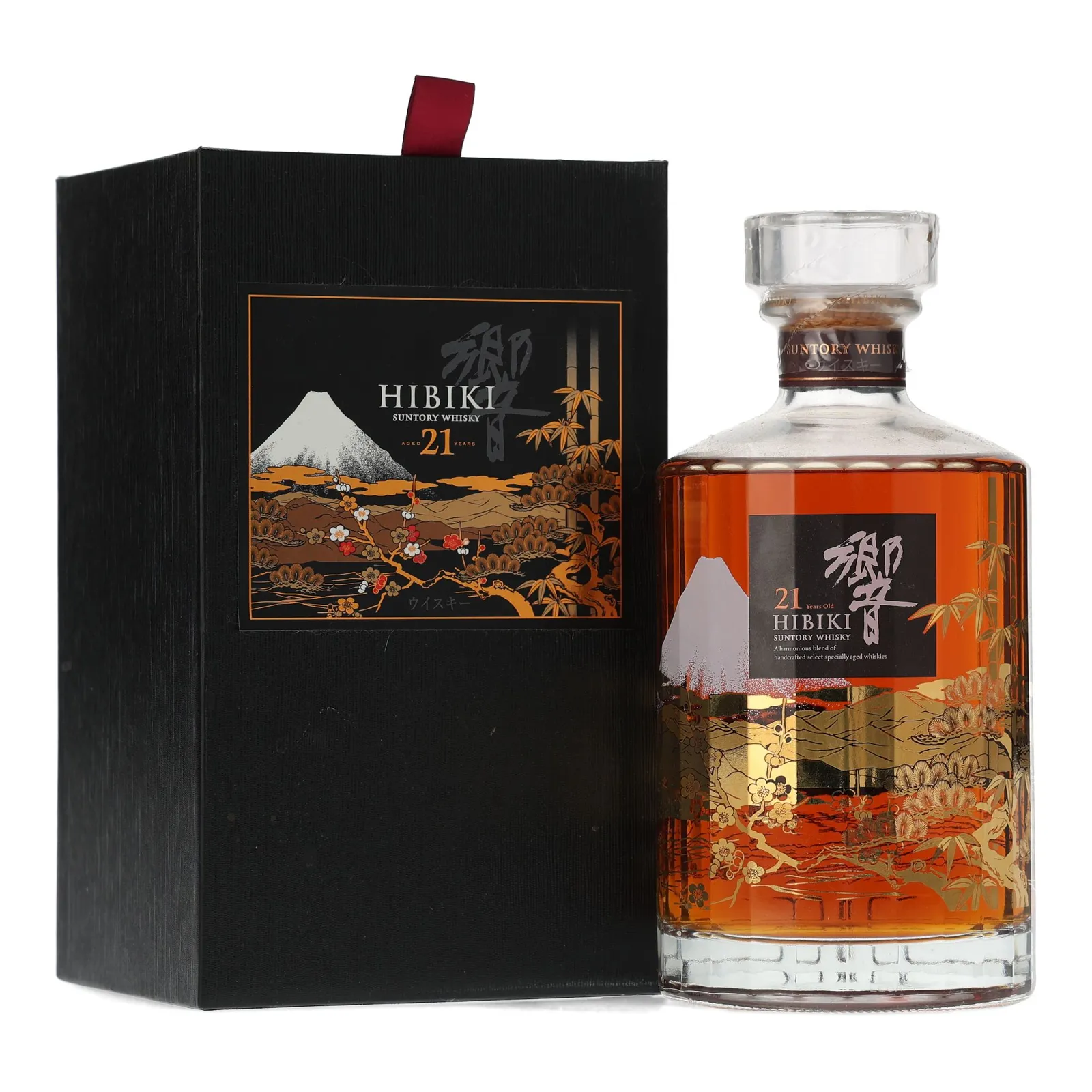 Hibiki Kacho Fugetsu 21 Year Old, 2015, 43% whisky bottle