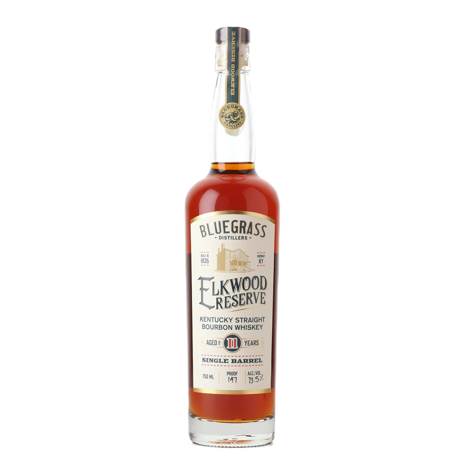 Bluegrass Distillers Elkwood Reserve 11 Year Old, Release 16, 2026, 73.5% whisky bottle