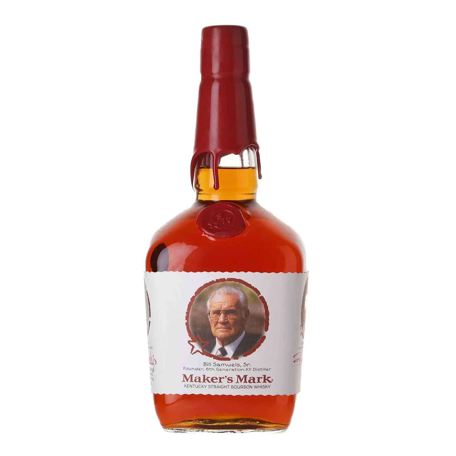 Maker's Mark Bill Samuels Bourbon, 45% whisky bottle