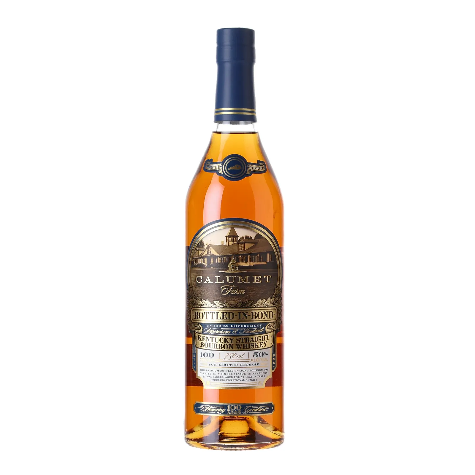 Calumet Farm Bottled-In-Bond 4 Year Old, 2024, 50% whisky bottle