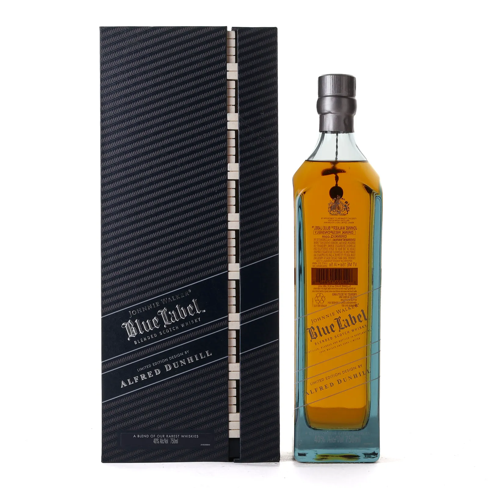 Johnnie Walker Blue Label Alfred Dunhill, 2012, 40% whisky bottle