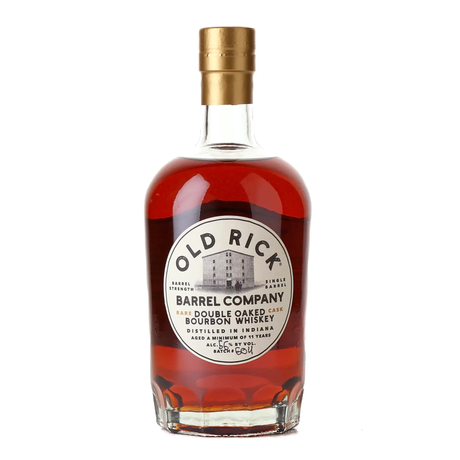 Old Rick Rare Double Oaked 11 Year Old, Batch No. 604, 56% whisky bottle