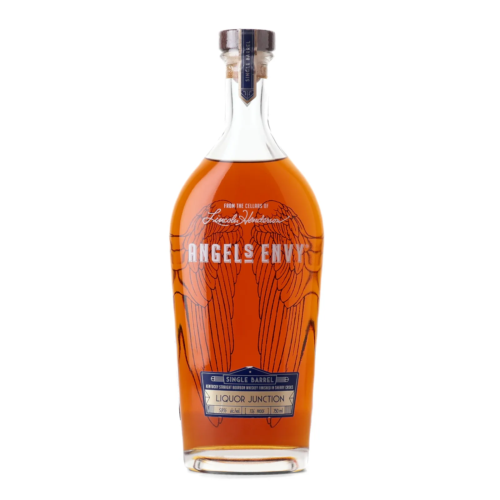Angel's Envy Single Barrel Liquor Junction Private Selection, Sherry Cask, Cask #SH-CE105, 58% whisky bottle