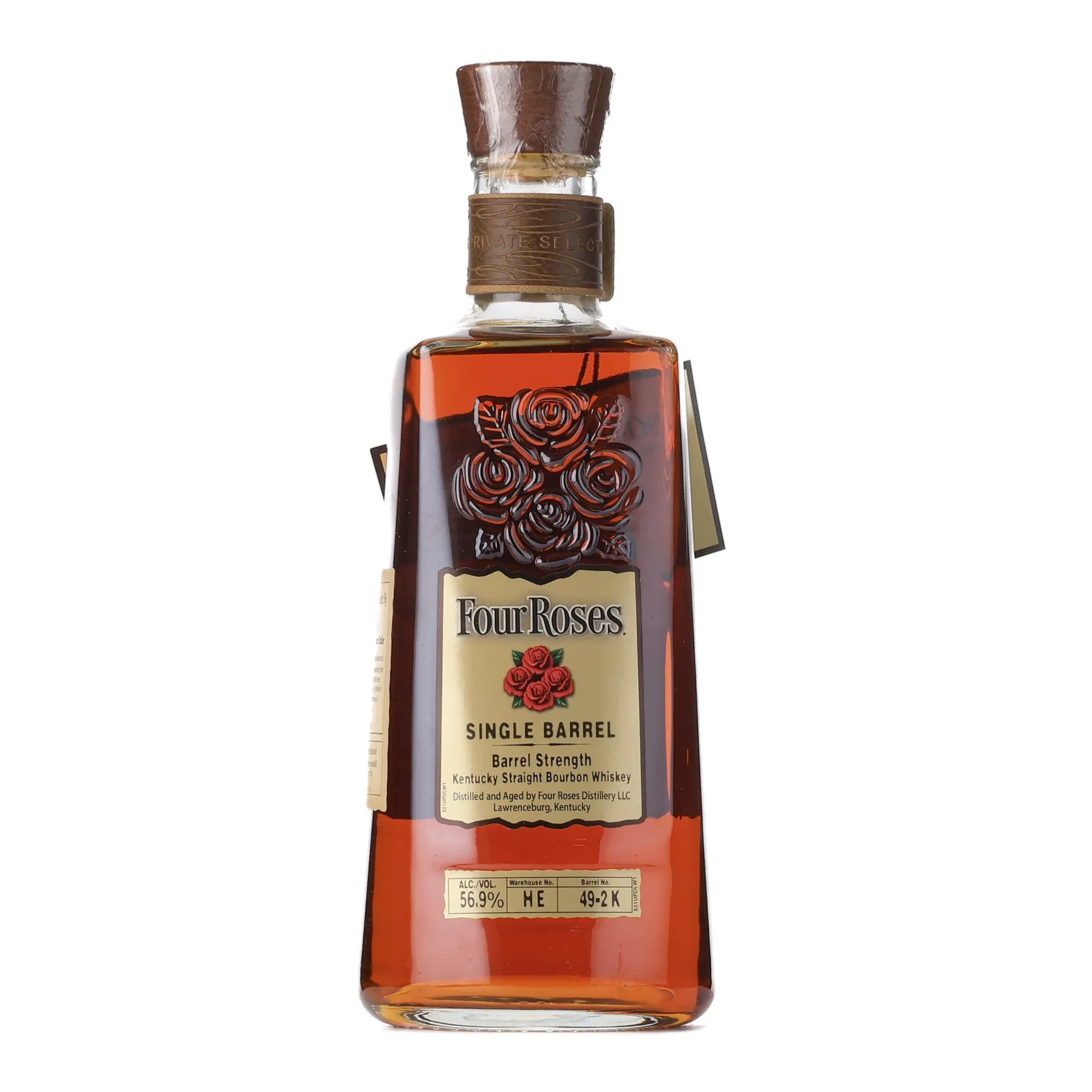 Four Roses Single Barrel Private Selection OESO 9 Year Old, Cask #49-2 K, 2023, 56.9% whisky bottle