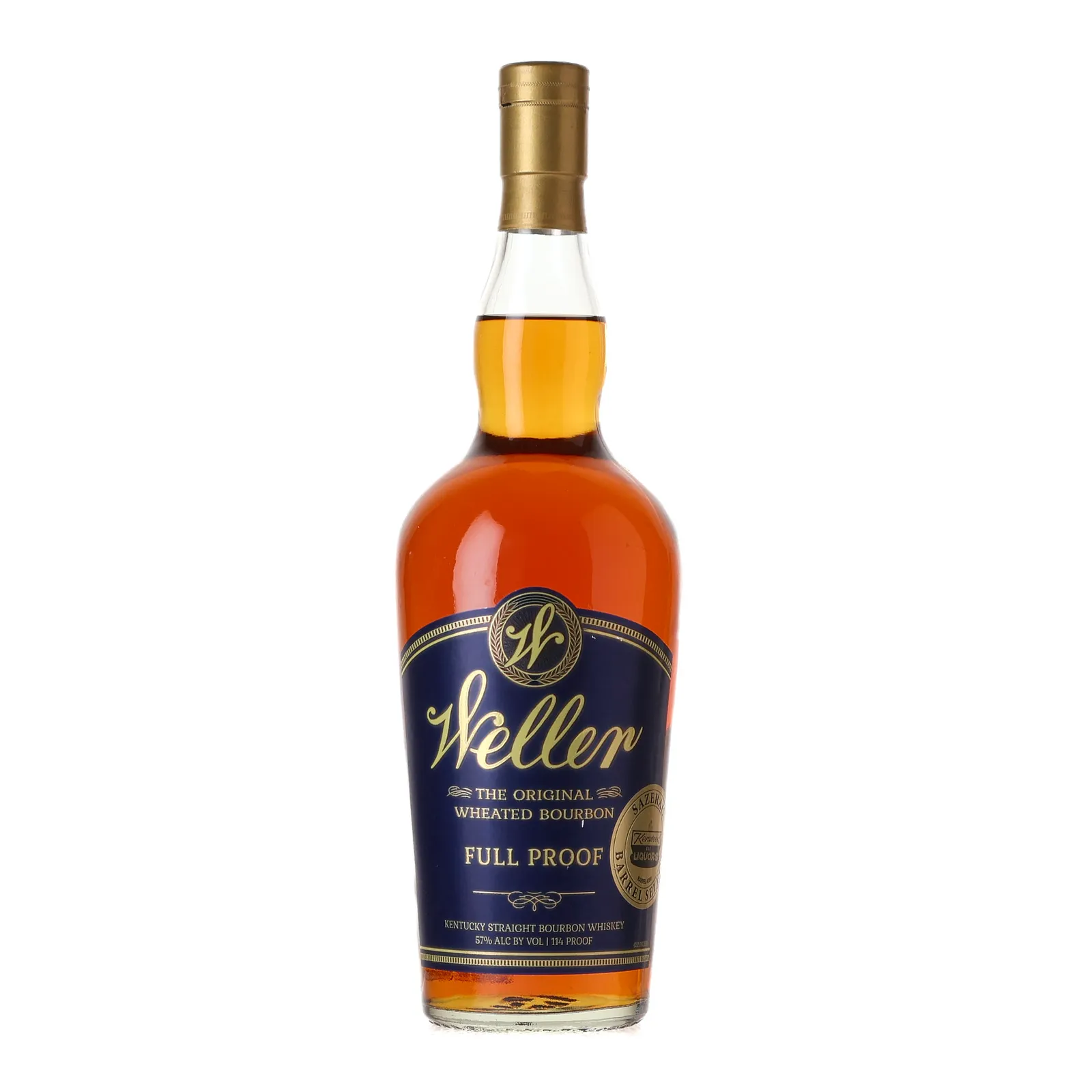 Weller Full Proof Bourbon 'Kenwood' Private Barrel Selection, 57% whisky bottle