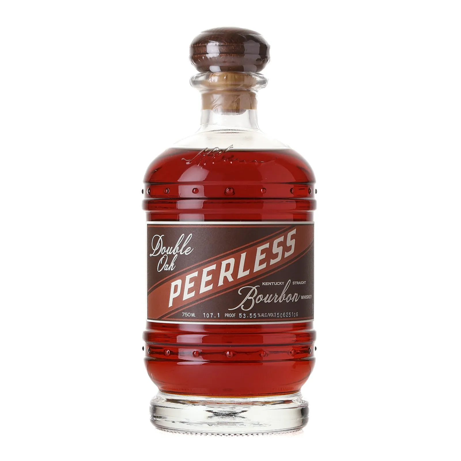 Peerless Double Oak Barrel Proof, Oak Cask, 53.55% whisky bottle