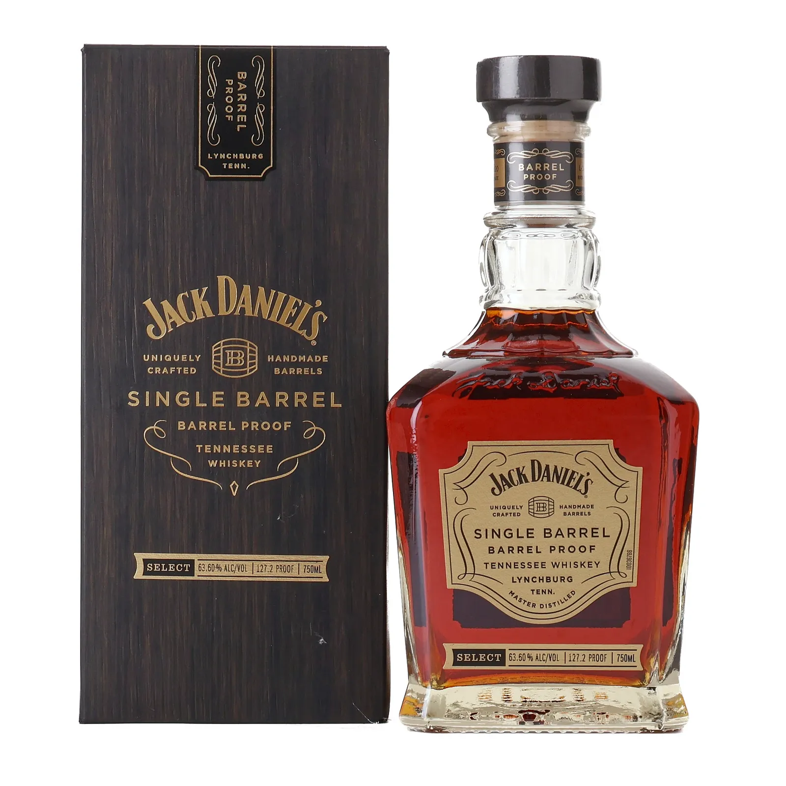 Jack Daniel's Single Barrel Barrel Proof, 2020, 63.6% whisky bottle