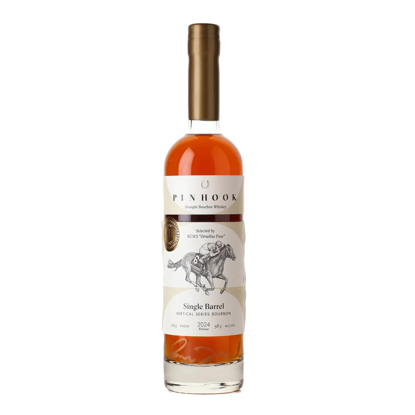 Pinhook Vertical Series 9 Year Old, Cask #2588, 2024, 58.2% whisky bottle