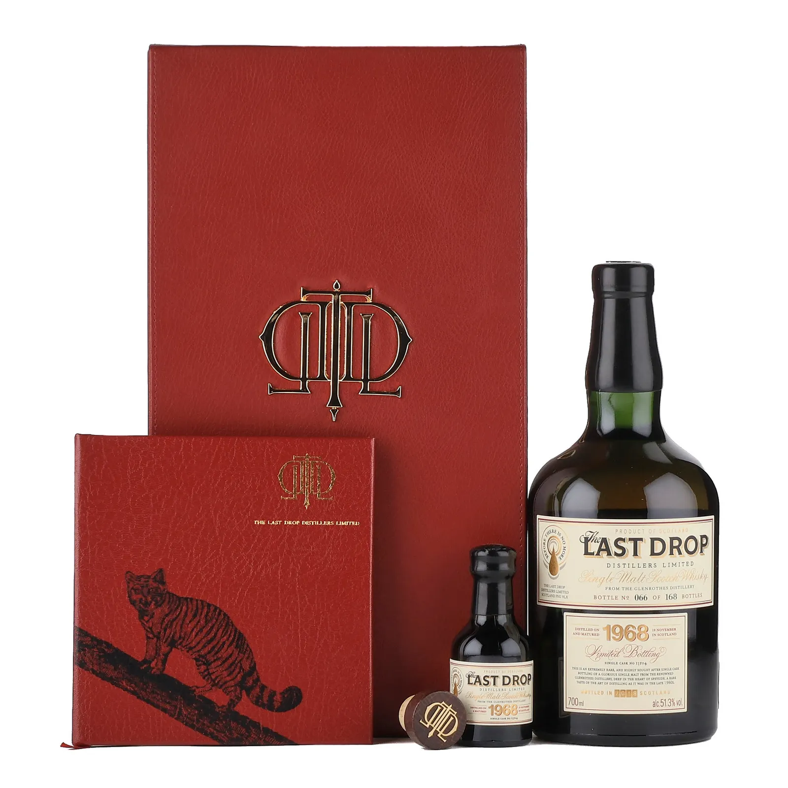 Glenrothes 50 Year Old, Oak Cask, Cask #13504, 1968, The Last Drop Distillers, 51.3% whisky bottle