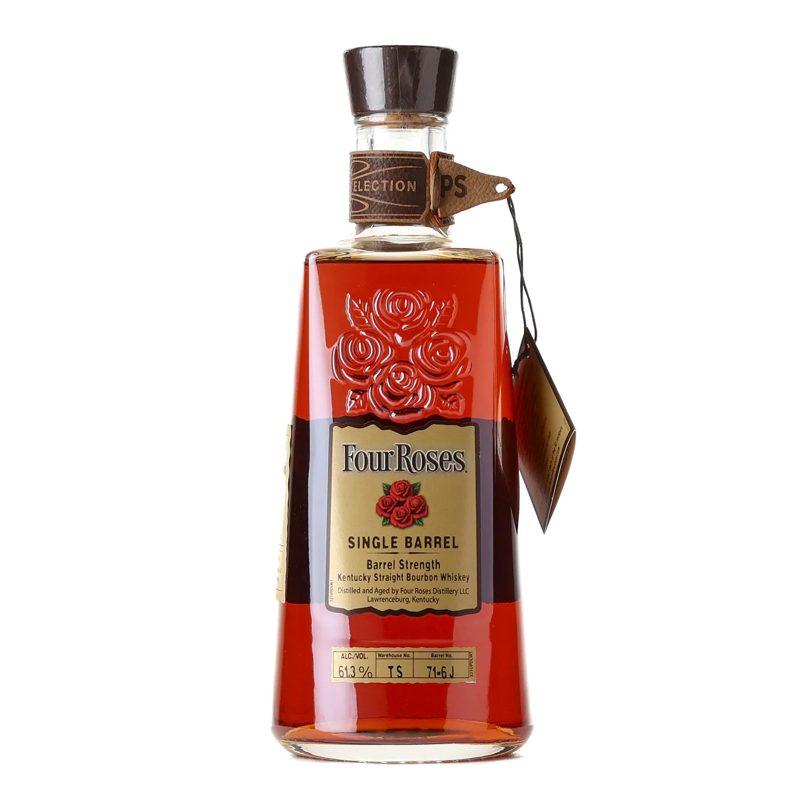 Four Roses Single Barrel Barrel Strength OBSF 'Val-U' Private Barrel Selection 9 Year Old, Cask #71-6J, 61.3% whisky bottle
