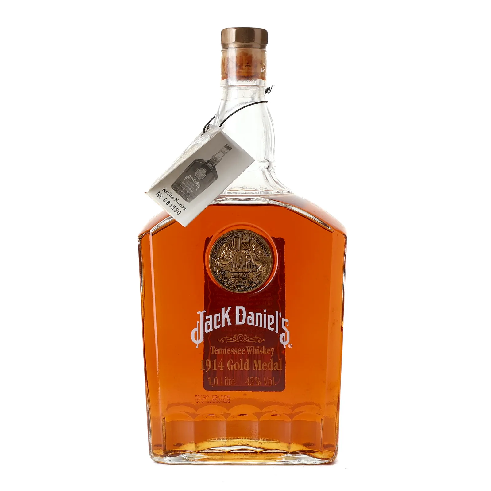 Jack Daniel's '1914' Gold Medal Series, 2001, 43% whisky bottle