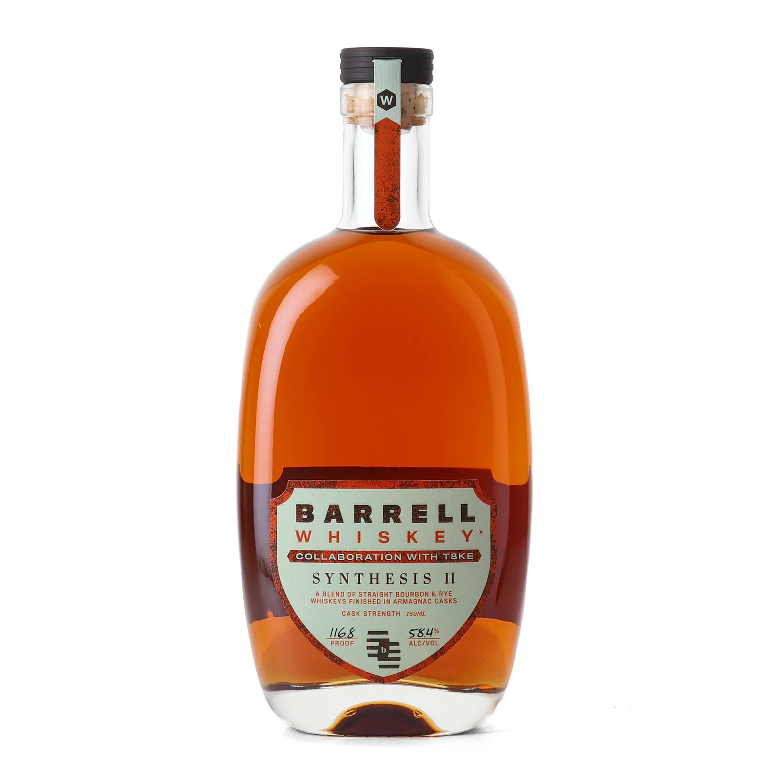 Barrell Craft Spirits Synthesis II Cask Strength Blended Whiskey, Armagnac Cask, 58.4% whisky bottle