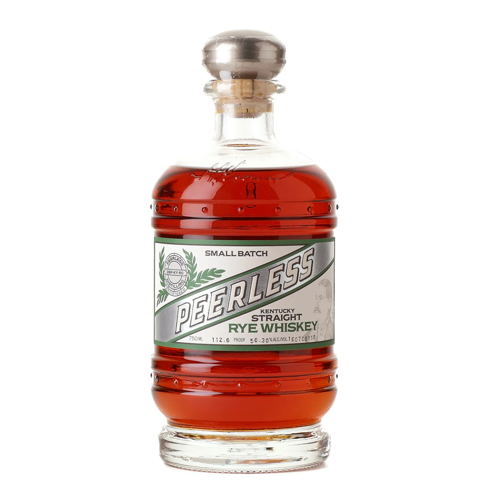 Peerless Small Batch No. Rye 3 Year Old, 56.3% whisky bottle