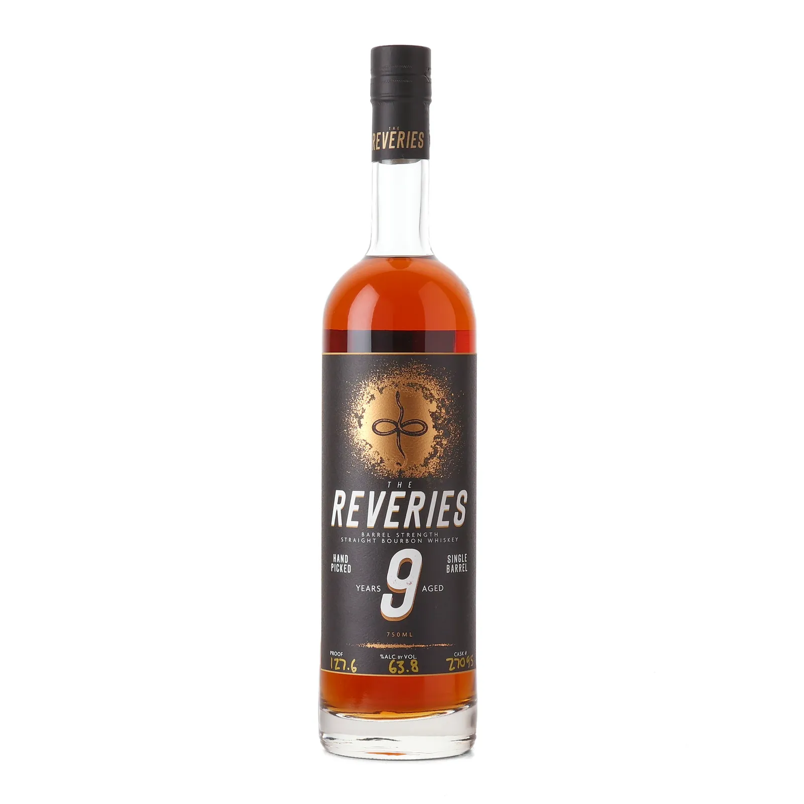 Reveries Obscurus Single Barrel 9 Year Old, Cask #27095, 63.8% whisky bottle