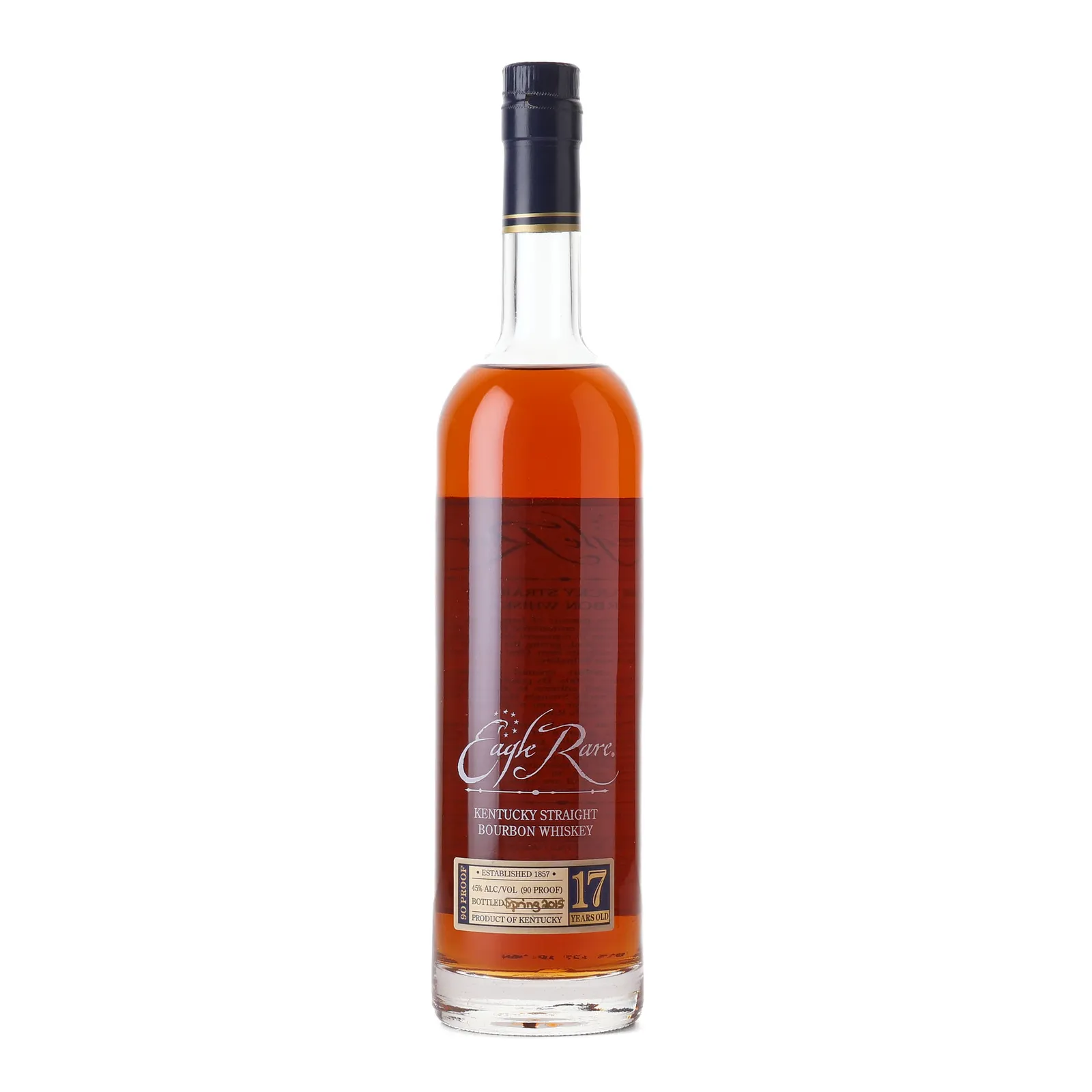 Eagle Rare 17 Year Old Spring 2015 Release, New Charred Oak Cask, 2015, 45% whisky bottle