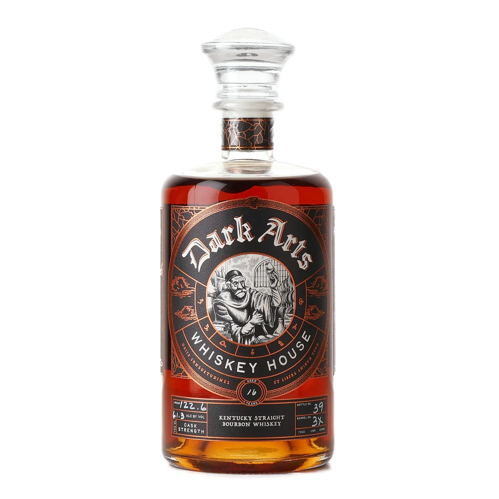 Dark Arts 16 Year Old, Bourbon Cask, Cask #3X, 61.3% whisky bottle