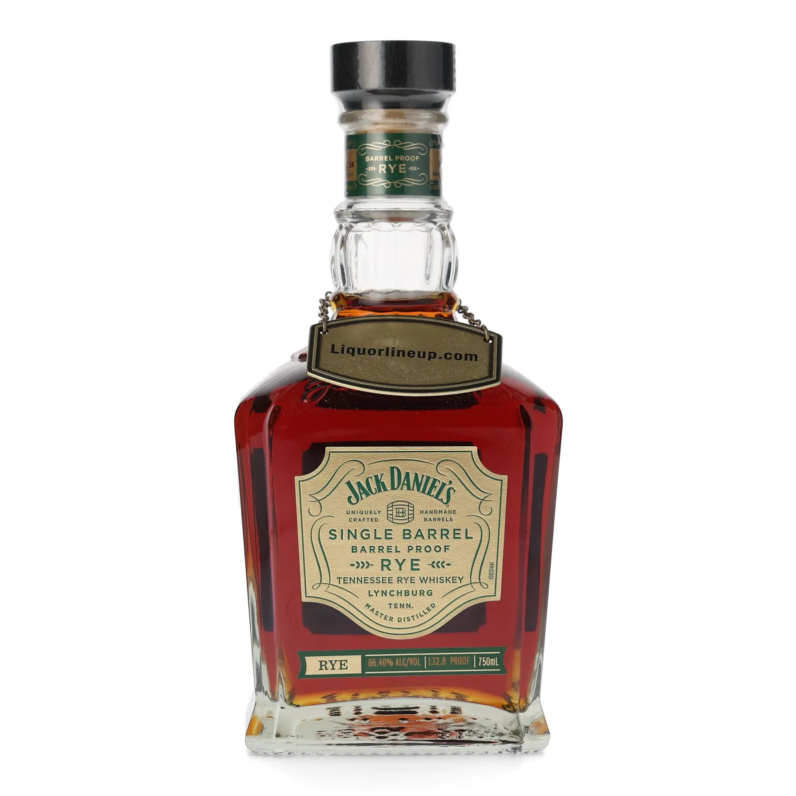 Jack Daniel's Single Barrel Barrel Proof Rye, 2024, 66.4% whisky bottle