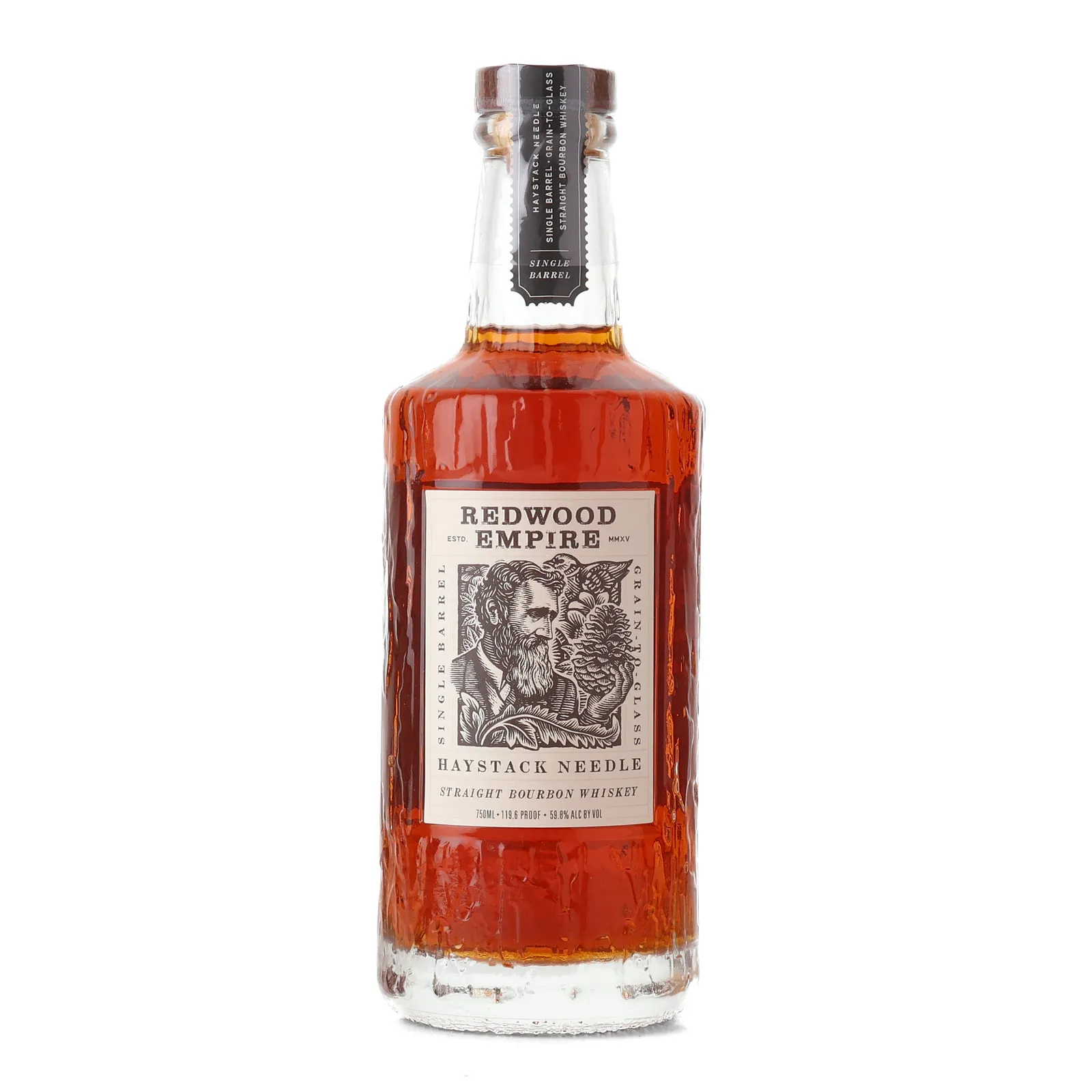 Redwood Empire Haystack Needle 8 Year Old, New American Oak Cask, Cask #2504, 59.8% whisky bottle