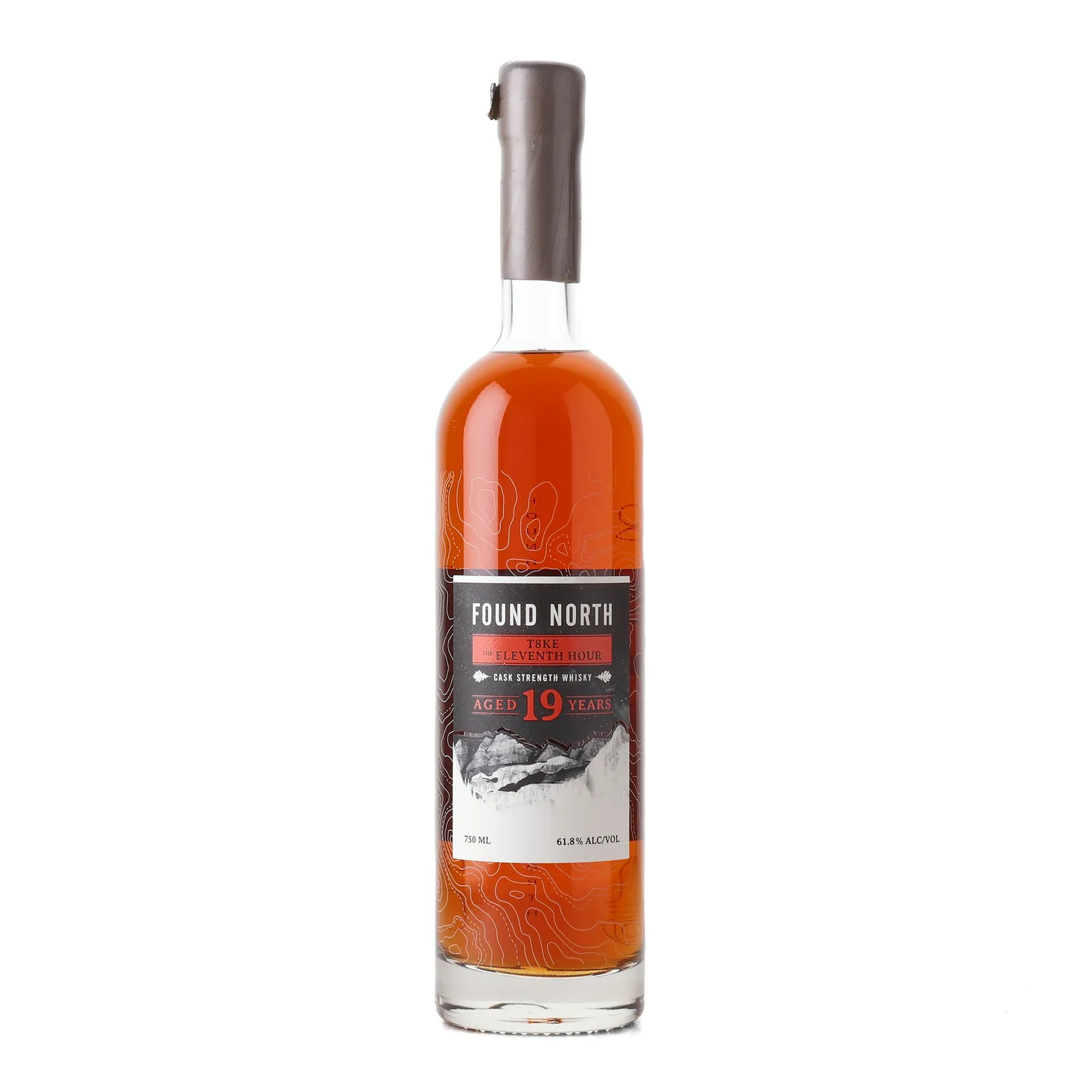 Found North T8KE The Eleventh Hour 19 Year Old, New Oak, Sherry & Wine Cask, 2024, 61.8% whisky bottle