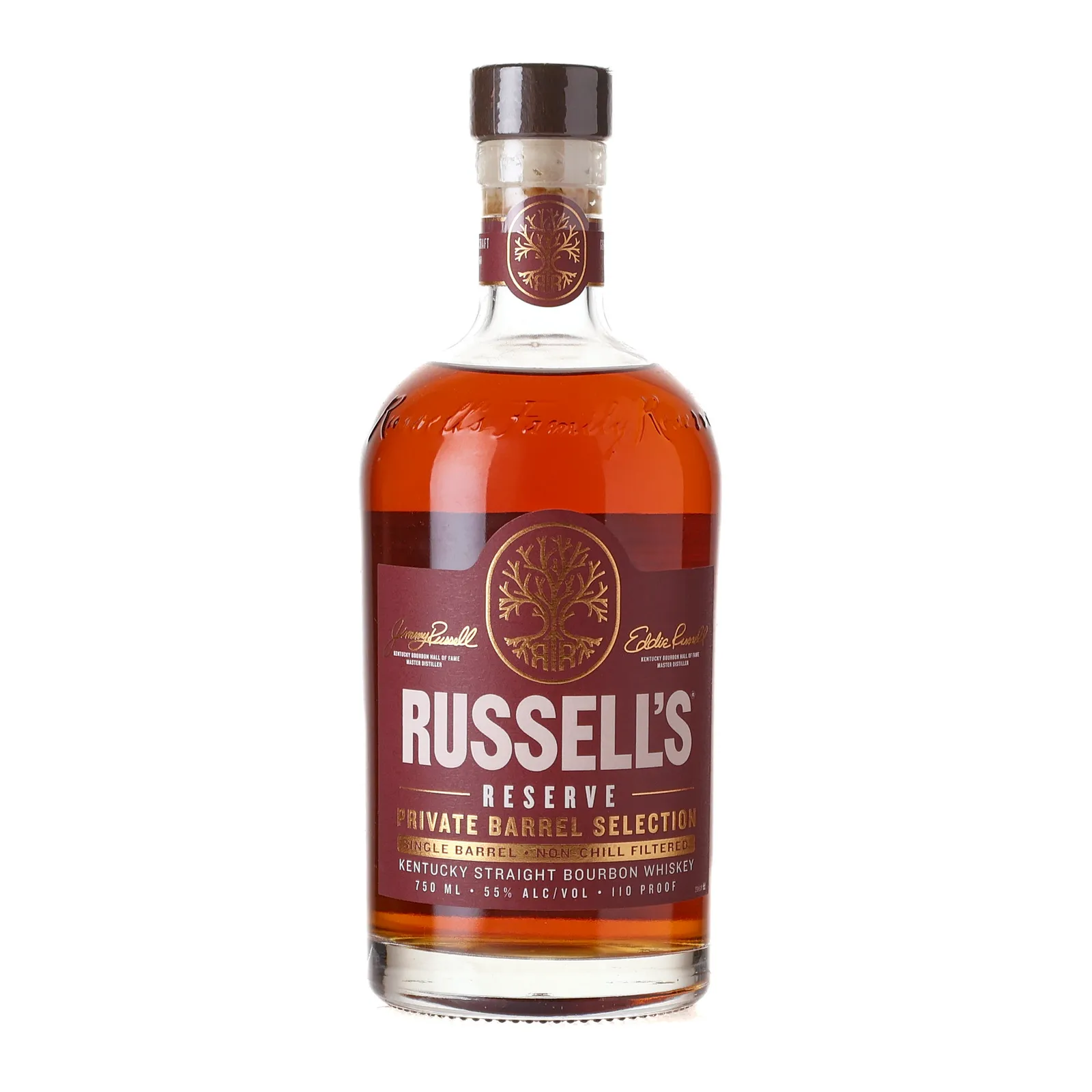 Russell's Reserve Private Barrel Selection Rocky Docs 8 Year Old, Cask #25-0699, 2025, 55% whisky bottle