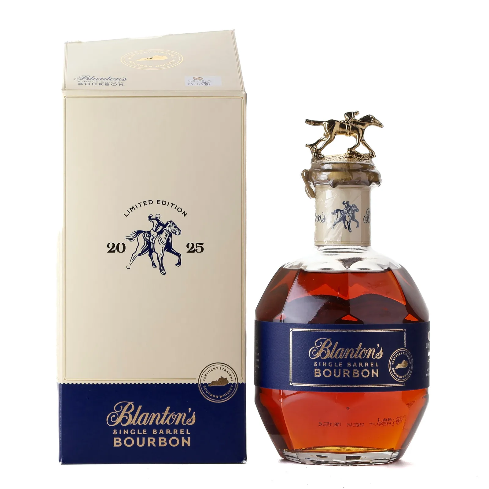 Blanton's 'La Maison Du Whisky: Itinéraires' Single Barrel Bourbon Letter A, Cask #43, 2025, 50% whisky bottle