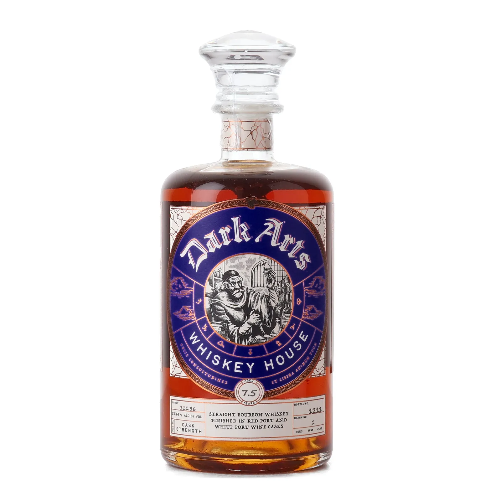 Dark Arts The Empyrean 7 Year Old, Port Cask, Batch No. 1, Dark Arts Whiskey House, 55.7% whisky bottle
