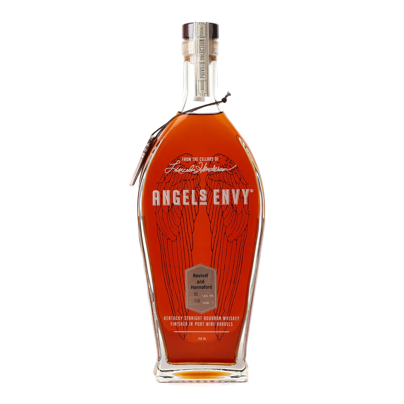 Angel's Envy Private Selection Single Barrel 'Revival & Hannaford', Port Cask, Cask #SB-231240, 55% whisky bottle