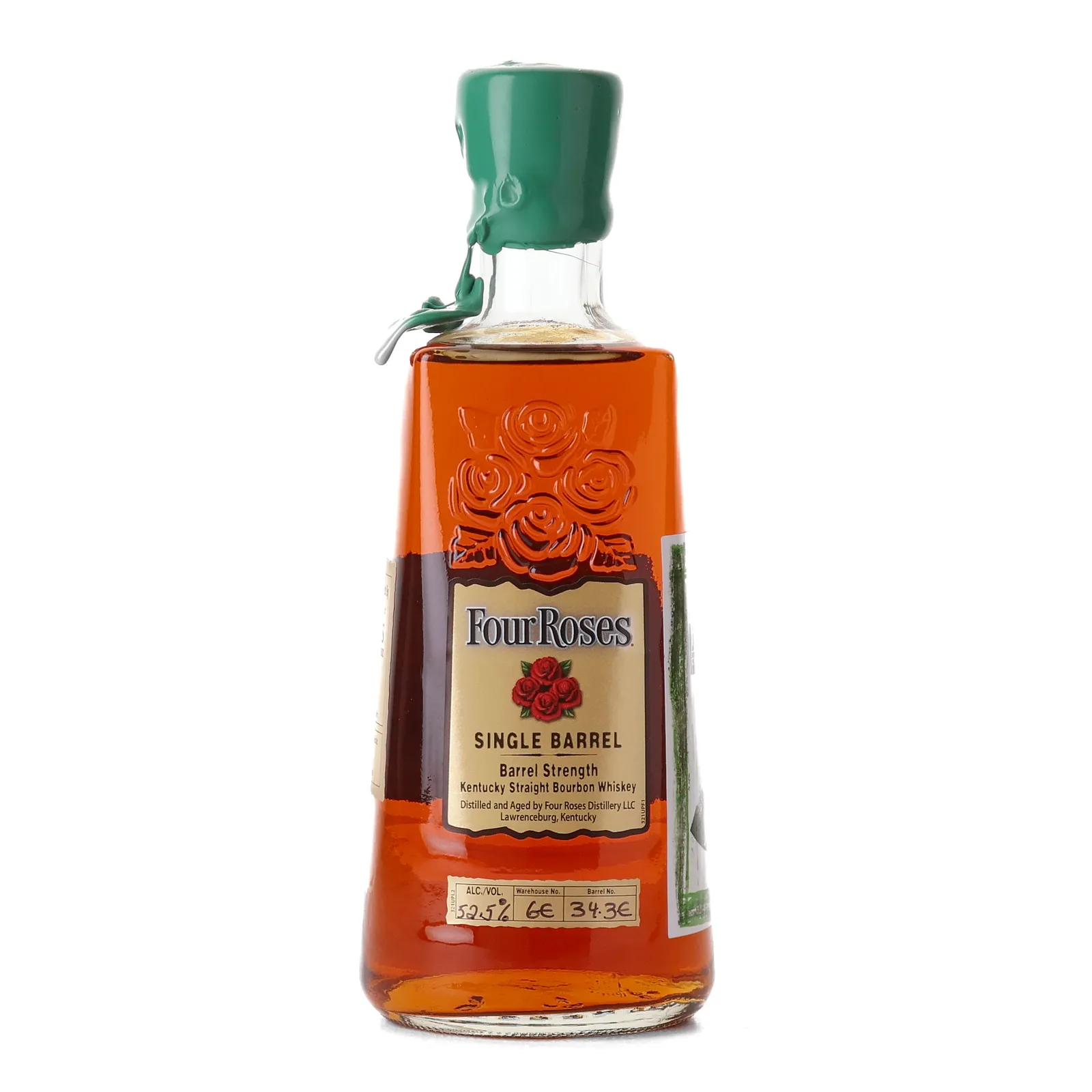 Four Roses Single Barrel Private Selection OBSV 12 Year Old, Bourbon Cask, Cask #34-3E, 52.5% whisky bottle