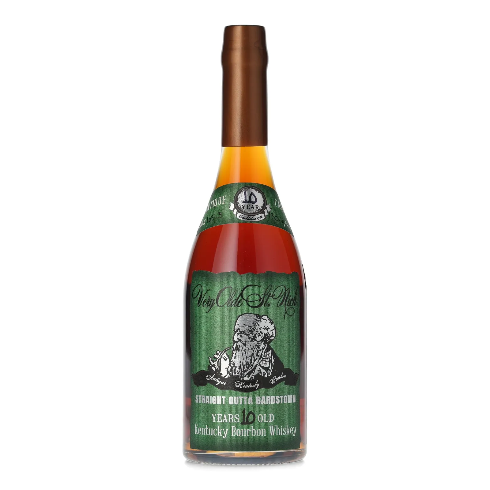Very Olde St. Nick Straight Outta Bardstown 10 Year Old, 2012, 65.3% whisky bottle