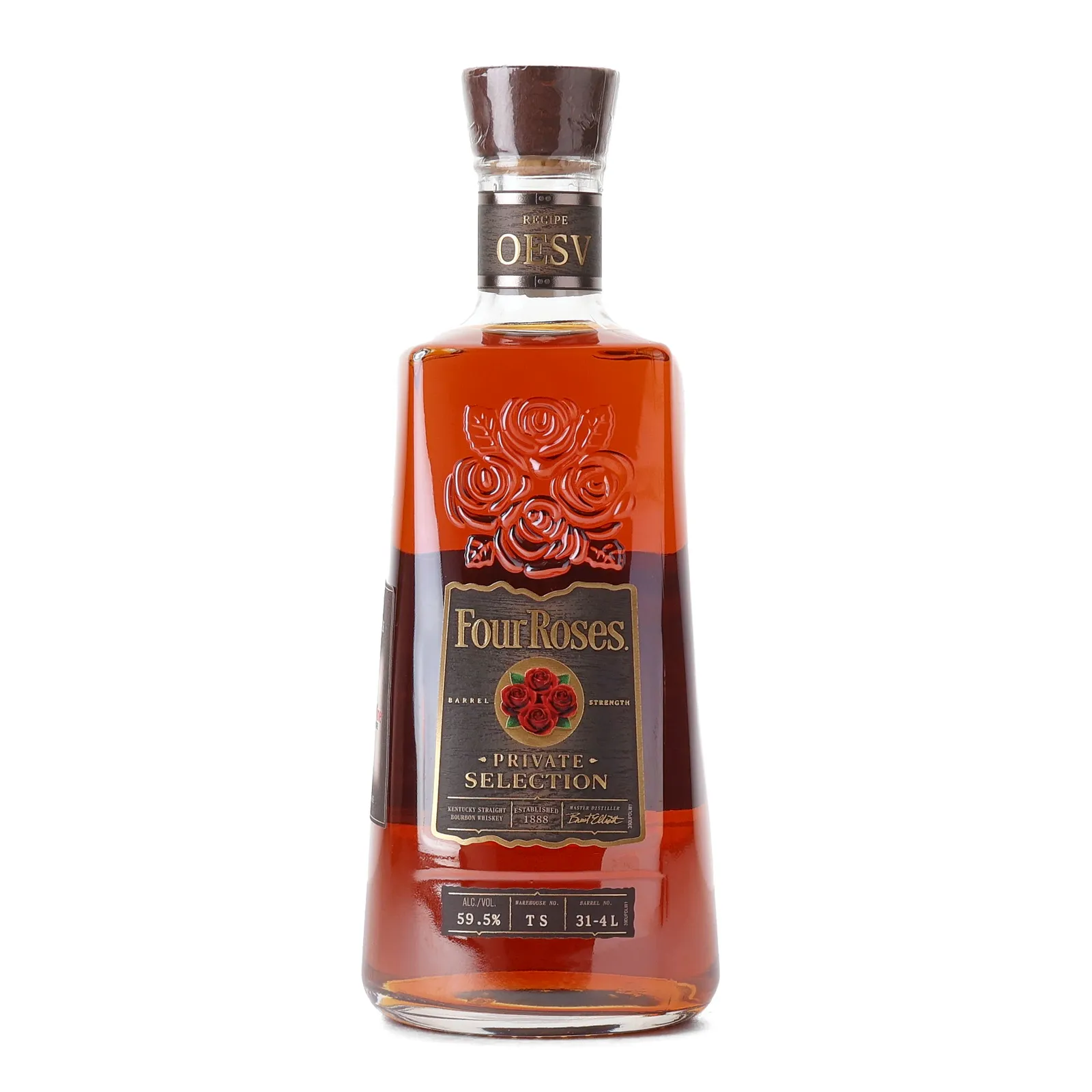Four Roses Private Selection OESV Total Wine & More 10 Year Old, Cask #31-4L, 2026, 59.5% whisky bottle
