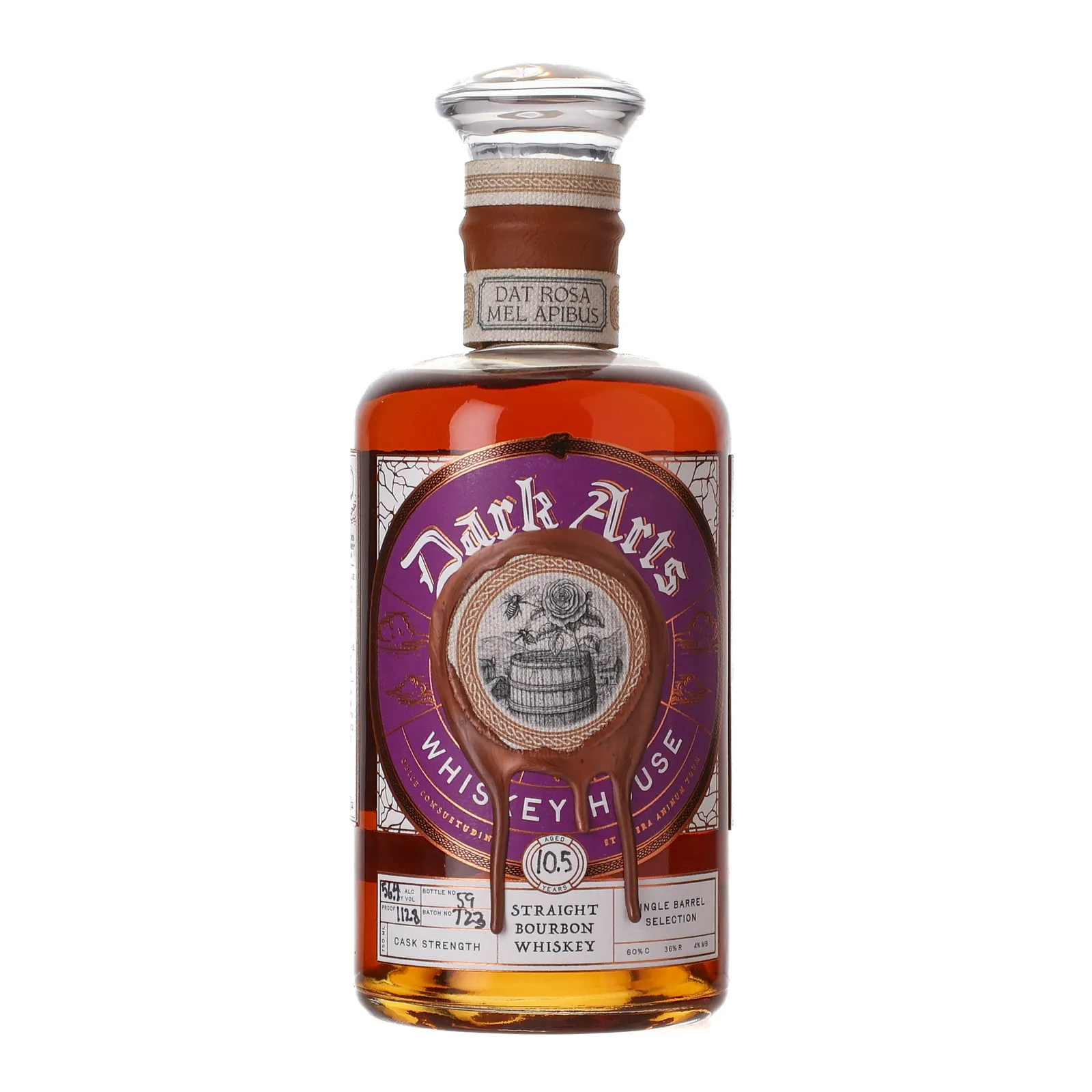 Dark Arts Cask Strength Bourbon 'Liquid Ministry' 10 Year Old, Bourbon Cask, T23, 2023, 56.4% whisky bottle