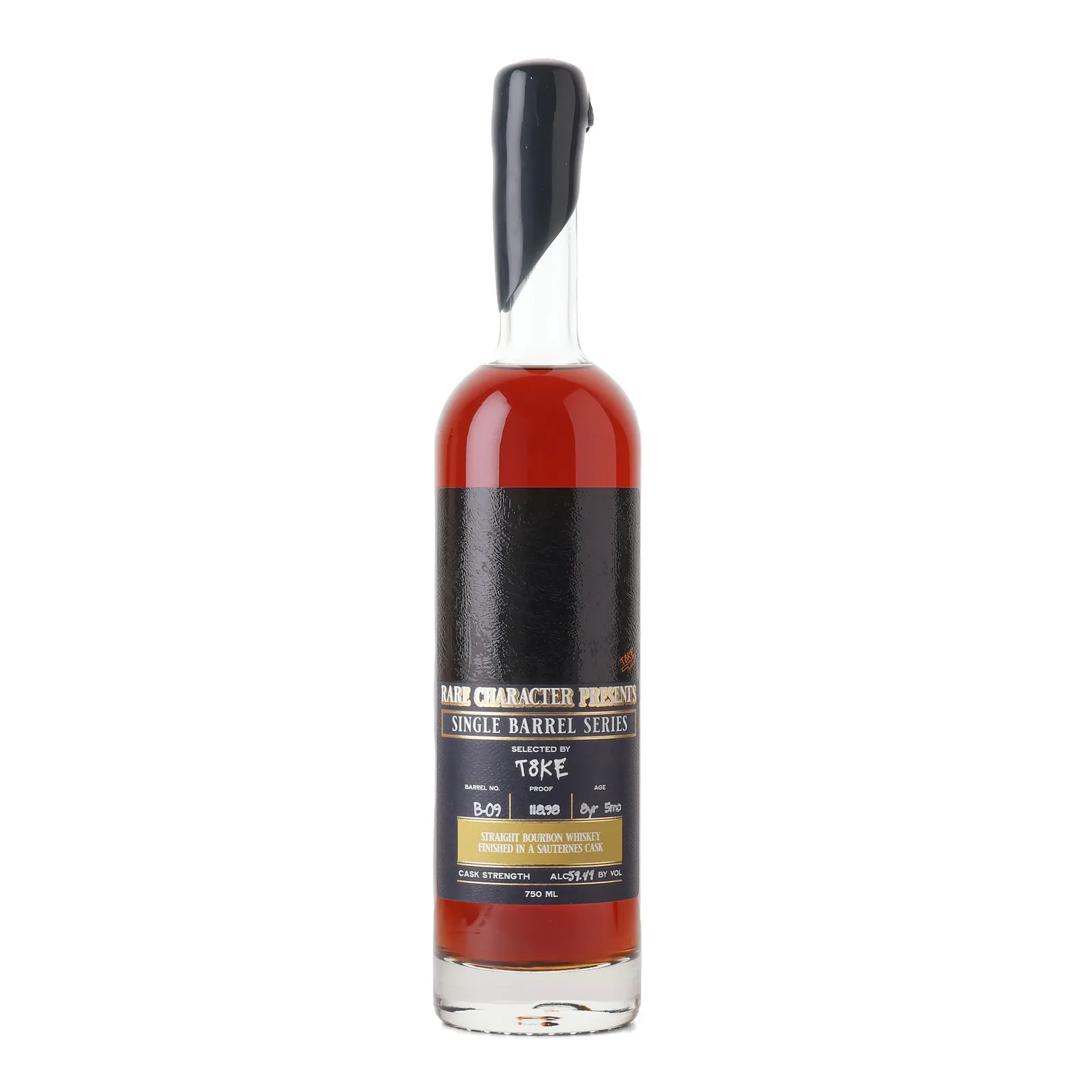 Rare Character Single Barrel Series 8 Year Old, Sauternes Cask, Cask #B-09, 2024, 59.49% whisky bottle
