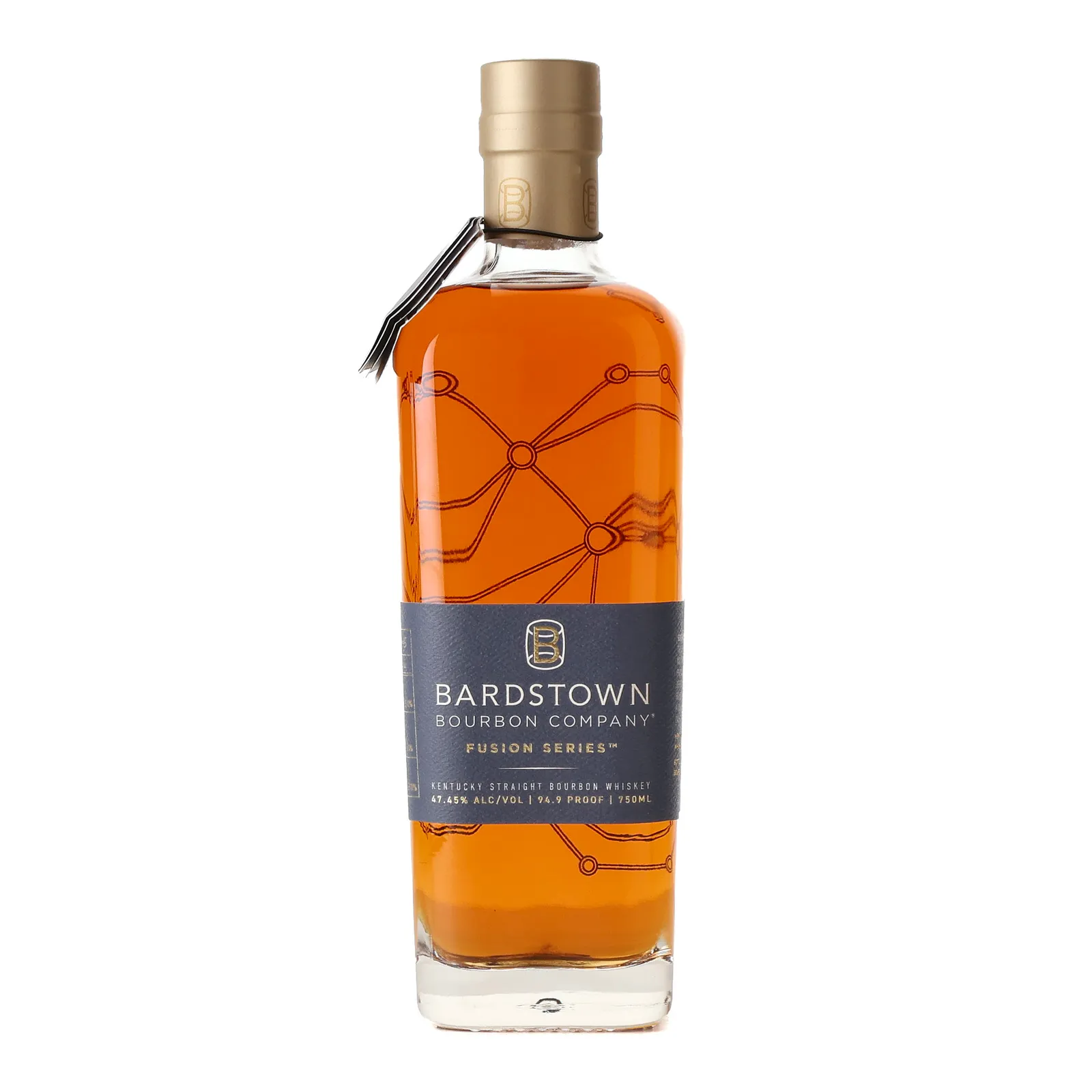 Bardstown Bourbon Company Fusion Series No. 5, New Charred American Oak Cask, 2021, 47.45% whisky bottle