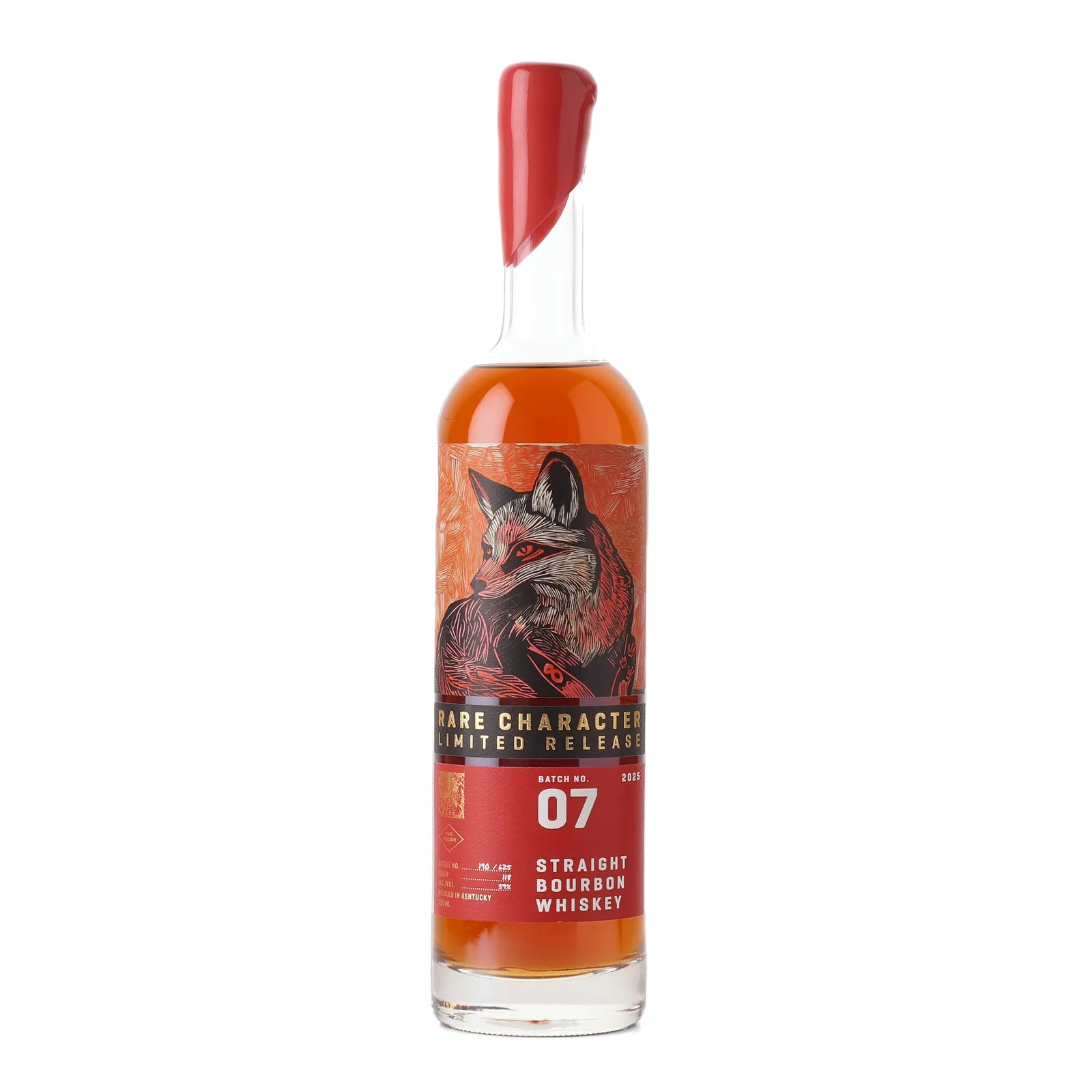 Rare Character Limited Release Straight Bourbon, Batch No. 07, 2025, 59% whisky bottle