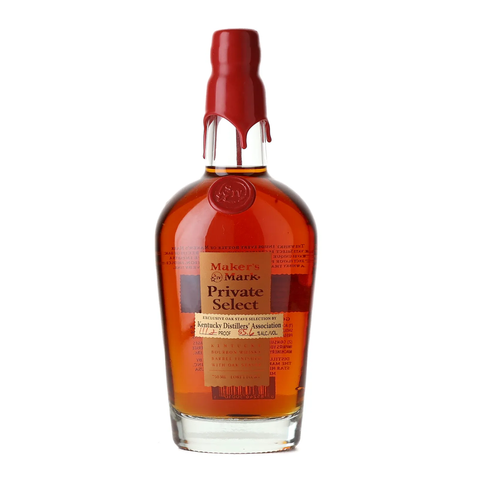 Maker's Mark Private Select Kentucky Distillers' Association Private Barrel Selection, 55.6% whisky bottle
