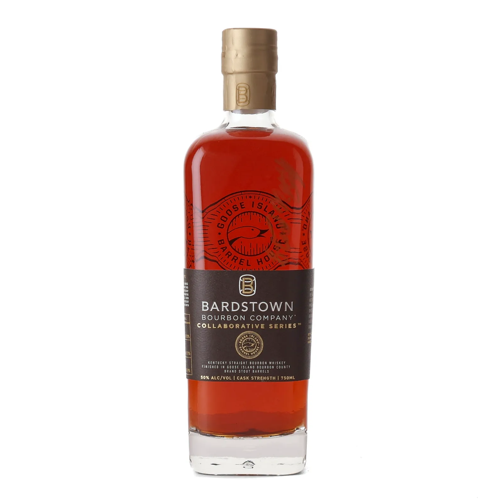 Bardstown Bourbon Company Collaborative Series: Goose Island Bourbon County Bourbon, Stout Cask, 50% whisky bottle