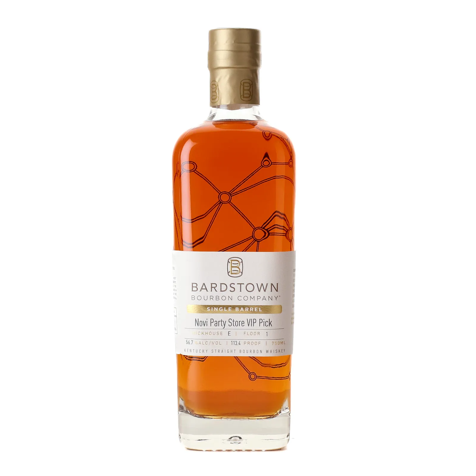 Bardstown Bourbon Company Novi Party Store VIP Pick 6 Year Old, Single Barrel, 56.7% whisky bottle