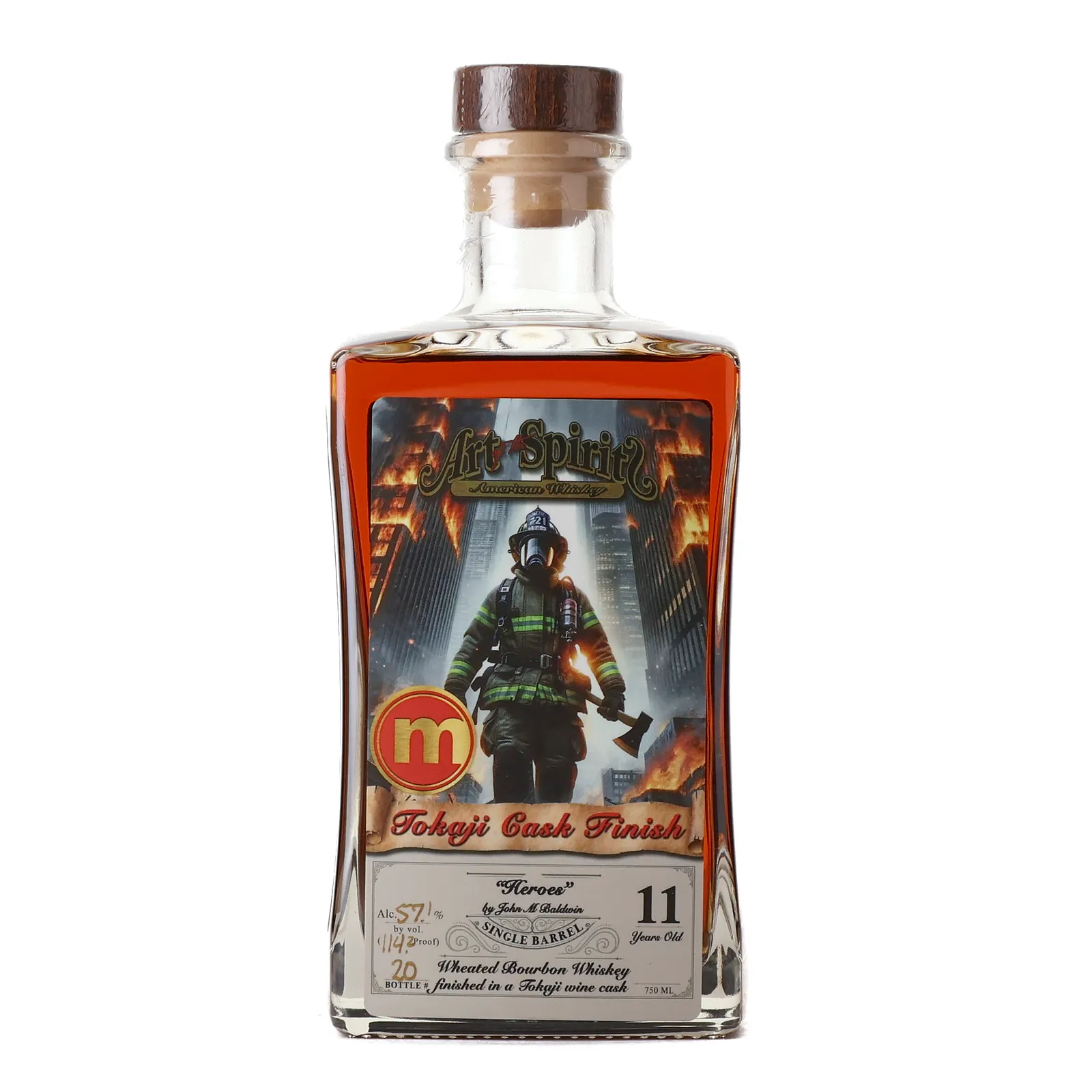 Art of the Spirits Heroes 11 Year Old, Tokaji Wine Cask, Art of the Spirits, 57.1% whisky bottle