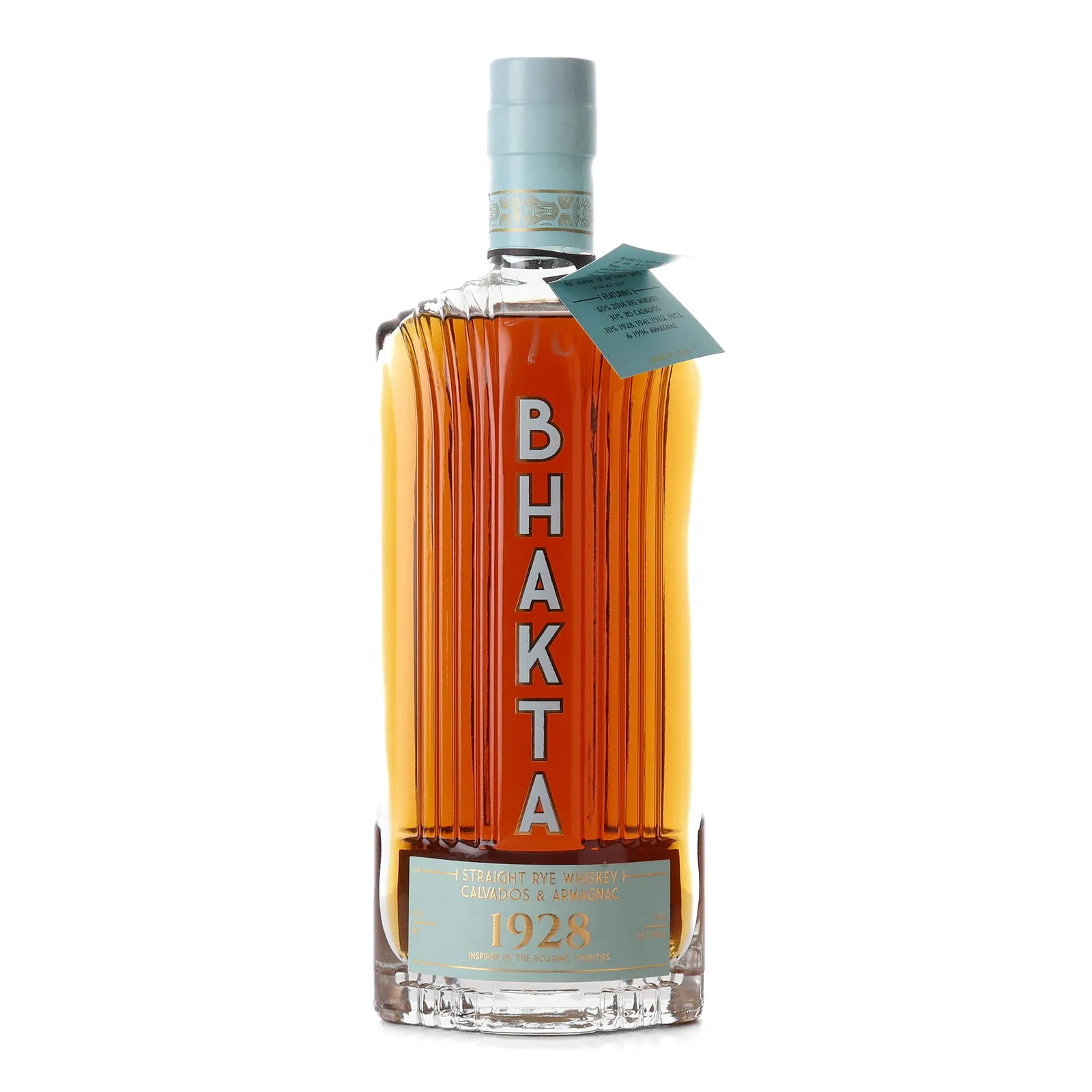 Bhakta 1928 Rye, 50% whisky bottle