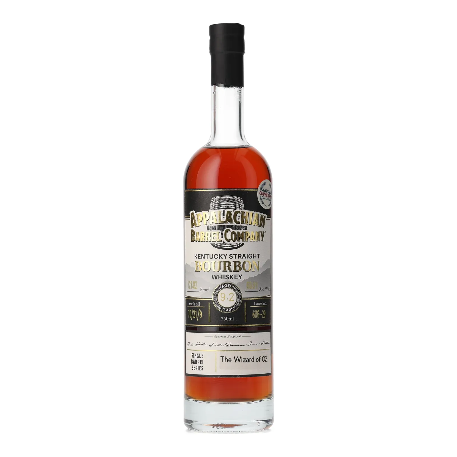 Appalachian Barrel Company The Wizard of Oz 9 Year Old, Cask #606-29, 60.9% whisky bottle