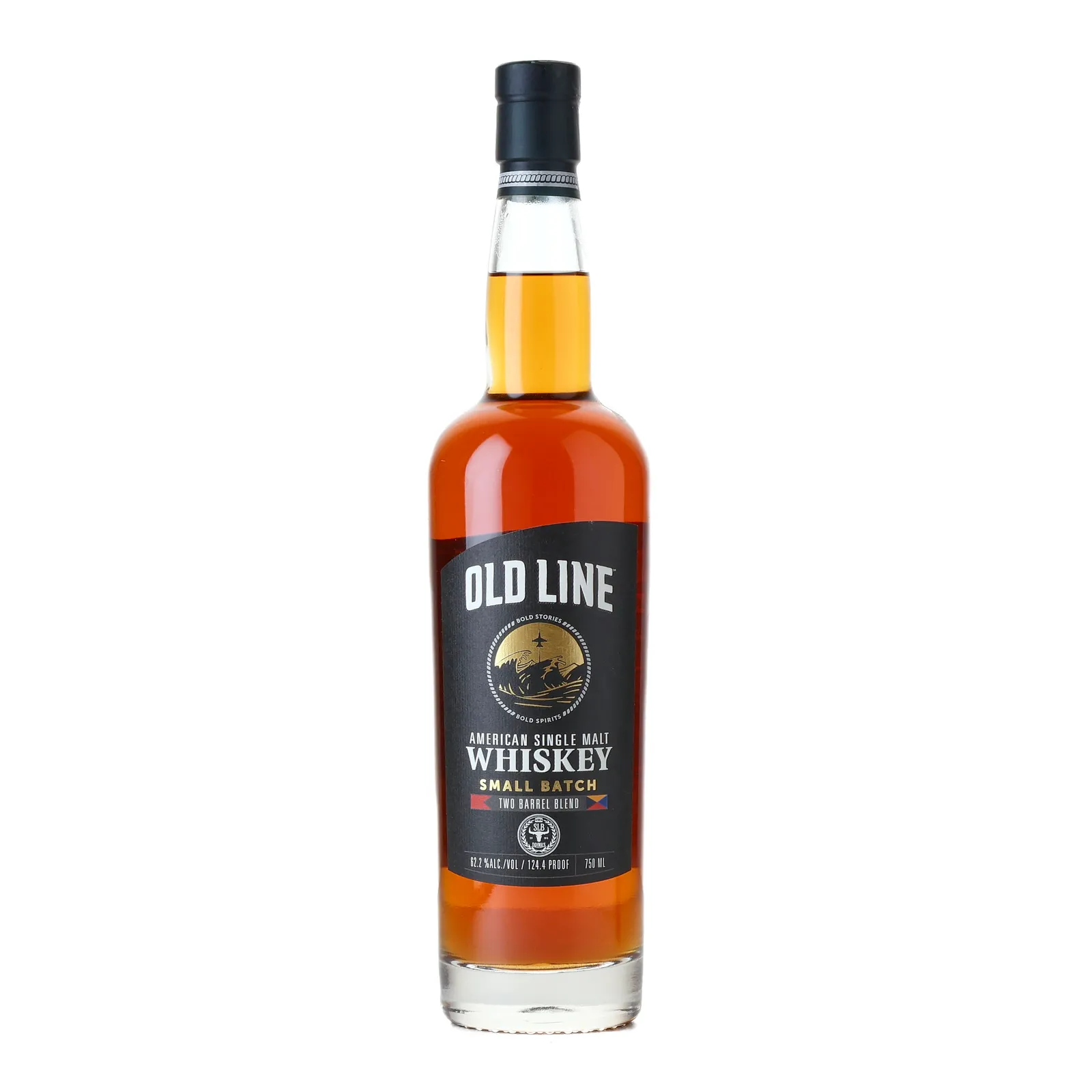 Old Line Small Batch No. American Single Malt Whiskey – Two Barrel Blend, White Oak Cask, 2025, 62.2% whisky bottle