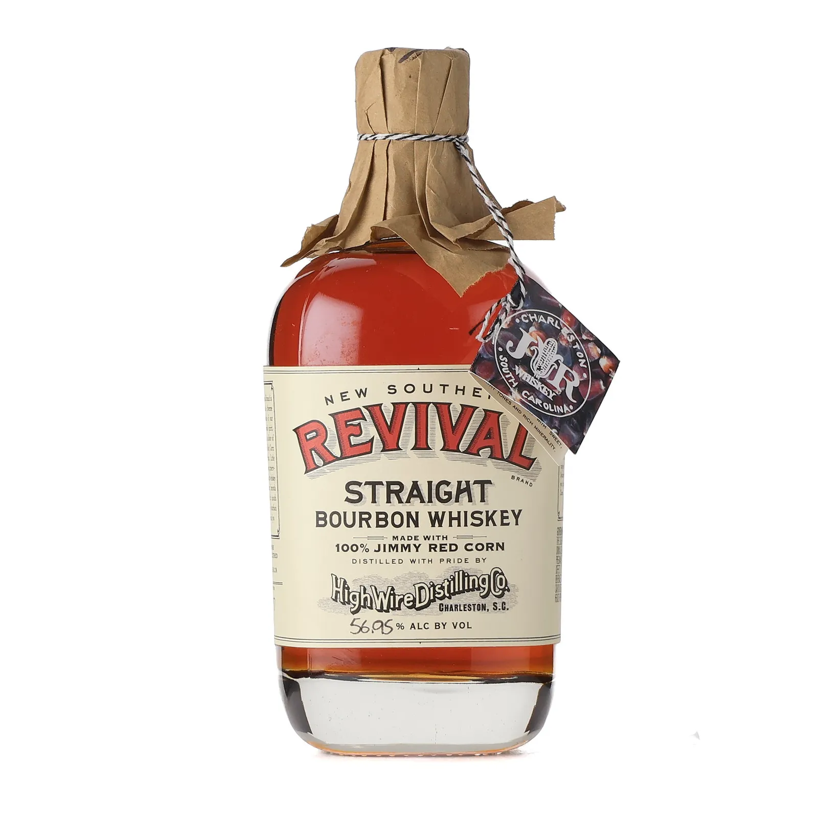 High Wire New Southern Revival 2 Year Old, Batch No. SB543, 56.95% whisky bottle