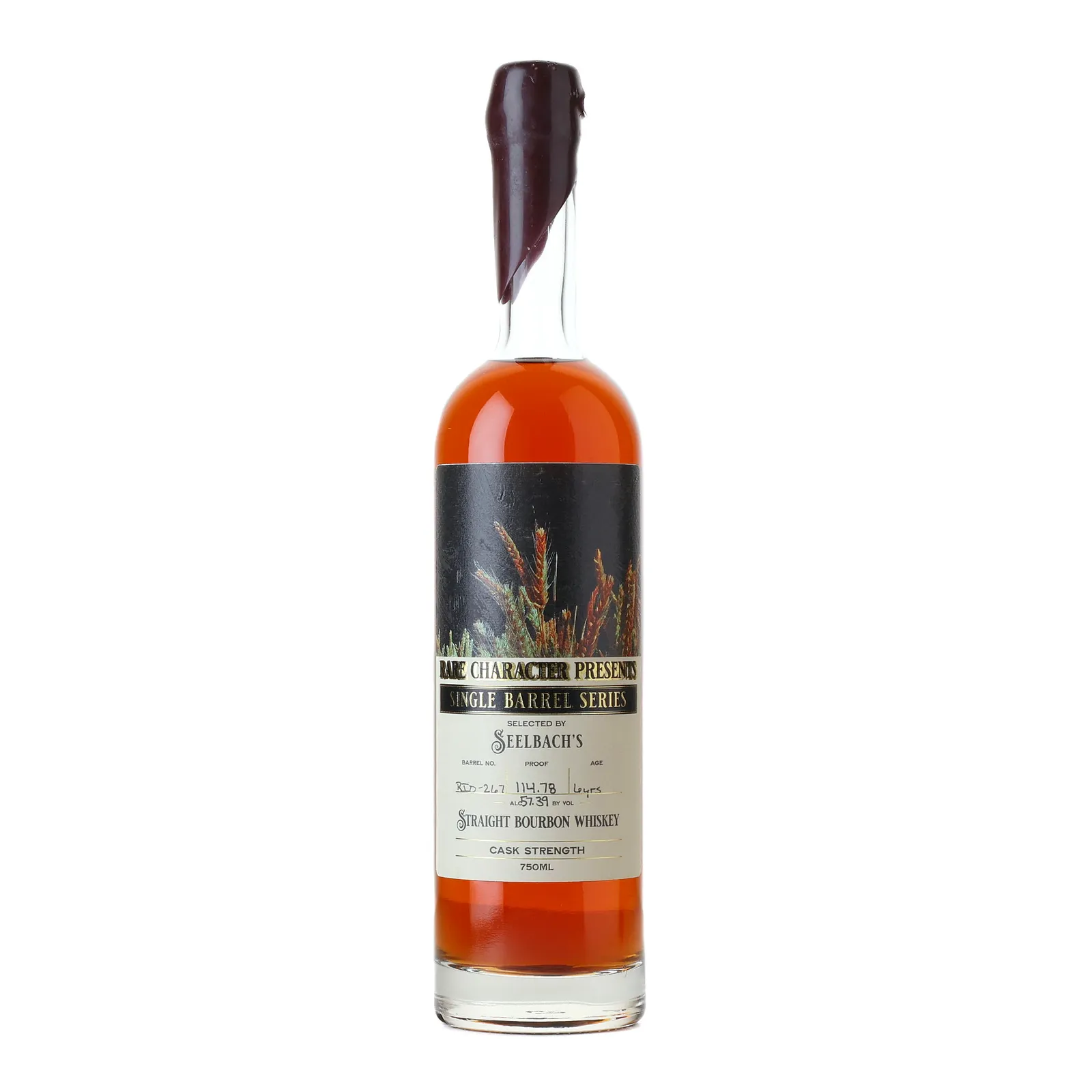 Rare Character Single Barrel Series RIO 6 Year Old, New Charred Oak Cask, Cask #RIO-261, 2016, Rare Character, 57.4% whisky bottle
