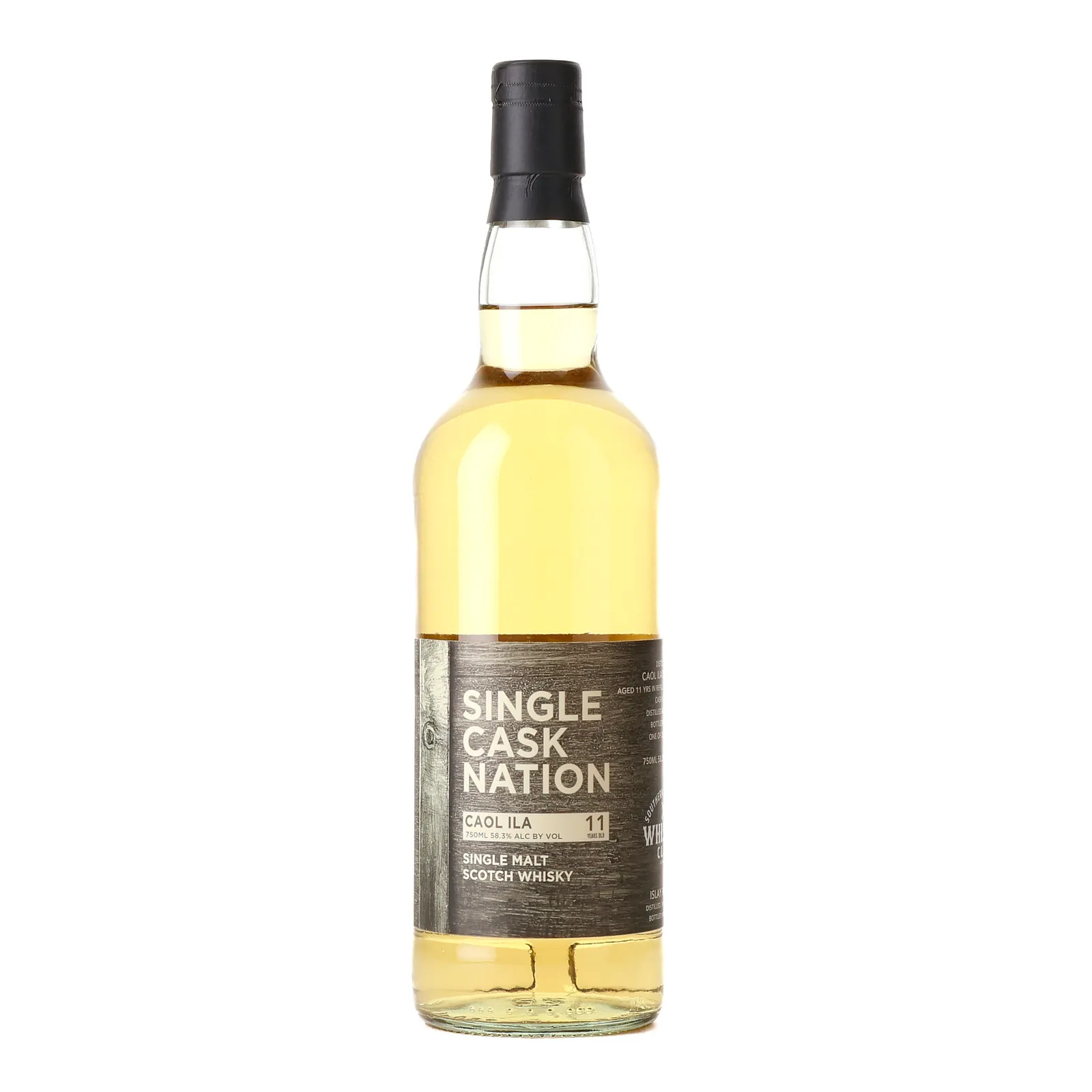 Caol Ila 11 Year Old, Bourbon Cask, Cask #314032, 2010, Single Cask Nation, 58.3% whisky bottle