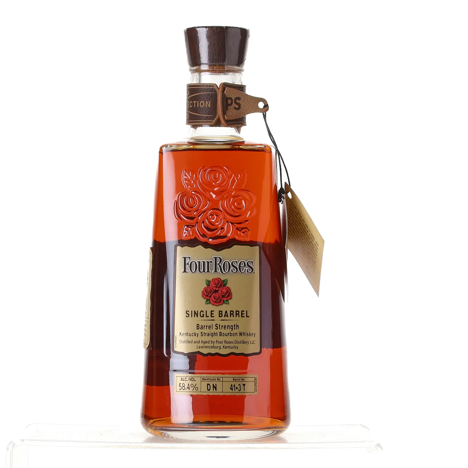 Four Roses Single Barrel Barrel Strength OBSV ABC Private Barrel Selection 10 Year Old, Cask #41-3T, 2025, 58.4% whisky bottle