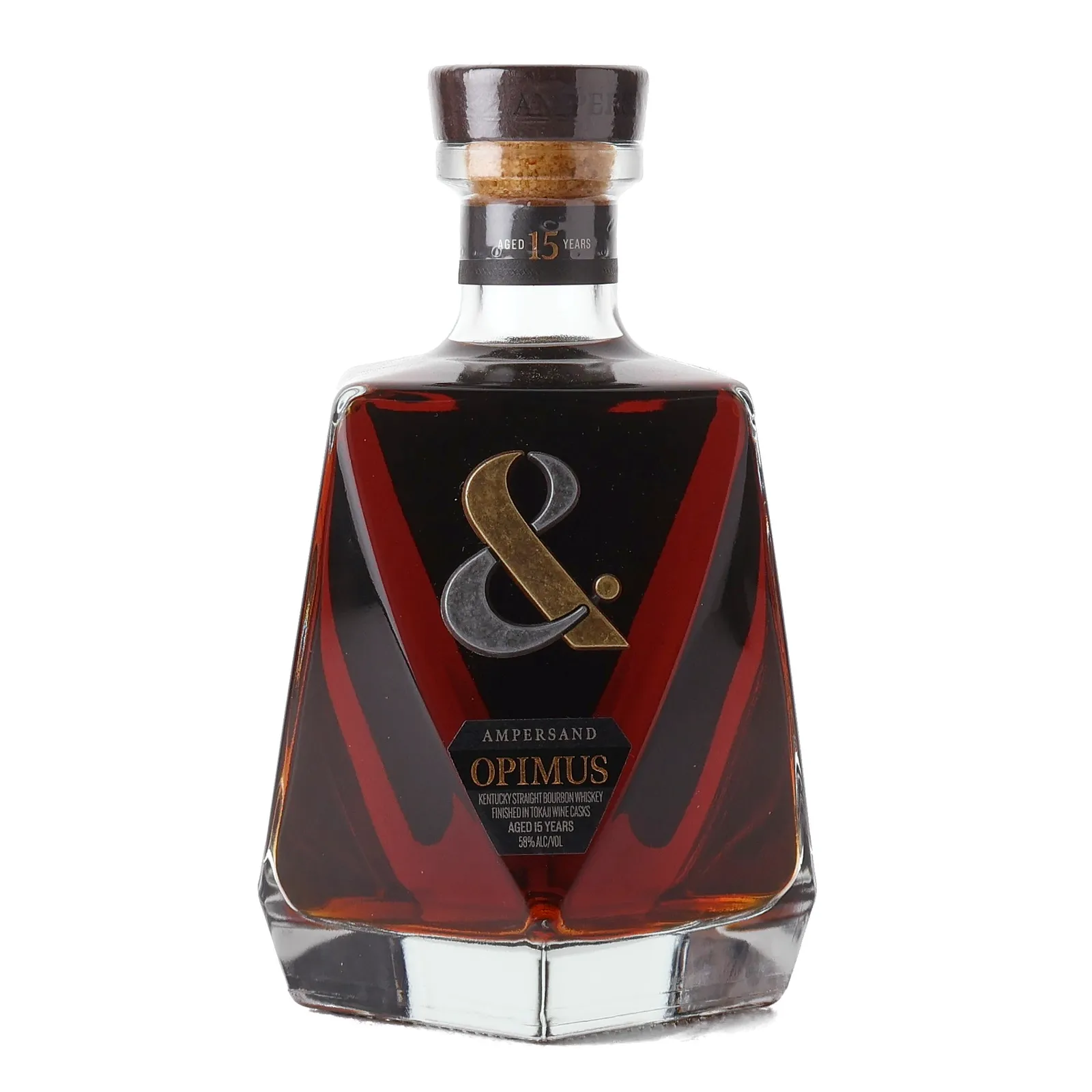 Ampersand Opimus 15 Year Old, Tokaji Wine Cask, 58% whisky bottle