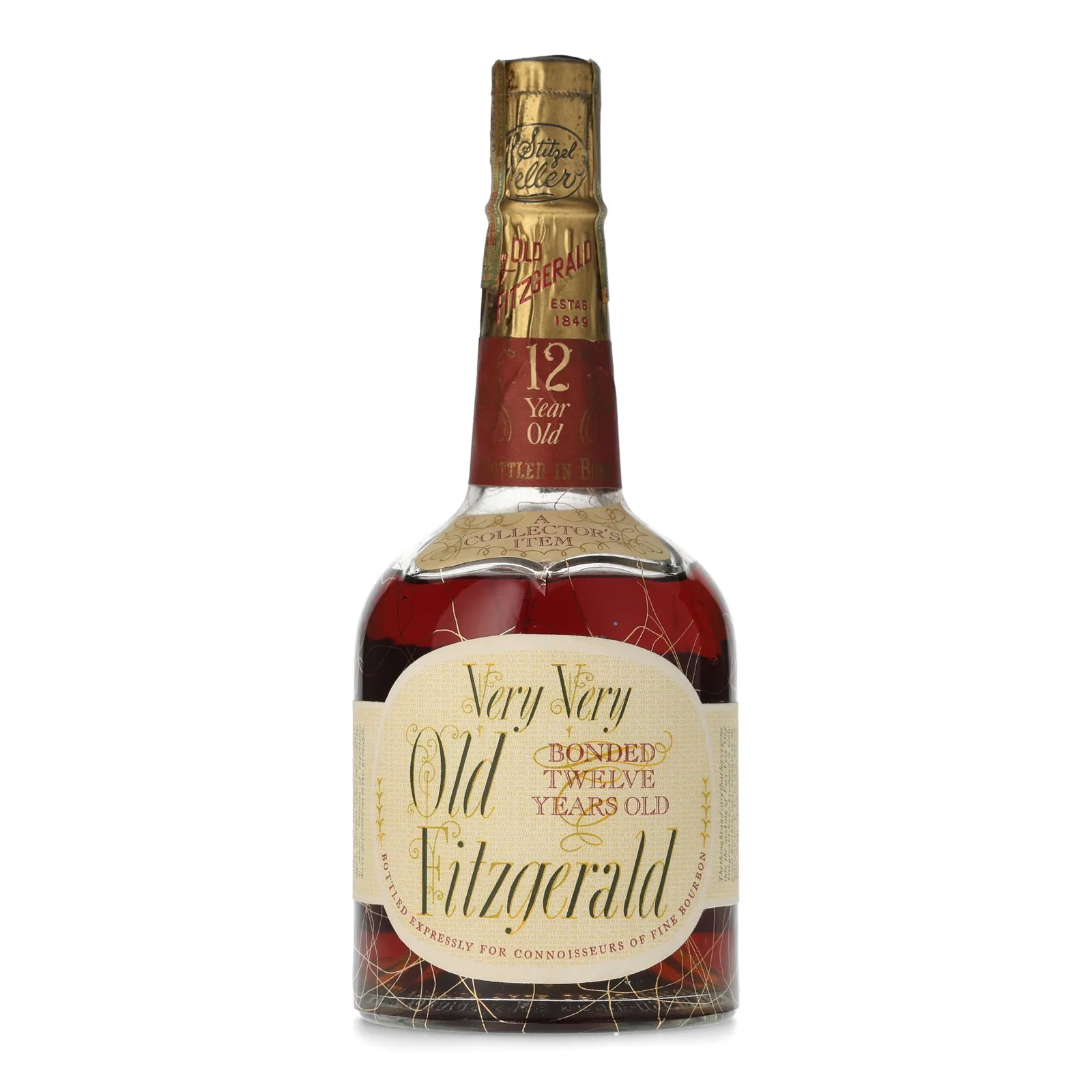 Old Fitzgerald Very Very Old 12 Year Old, 1968, 50% whisky bottle