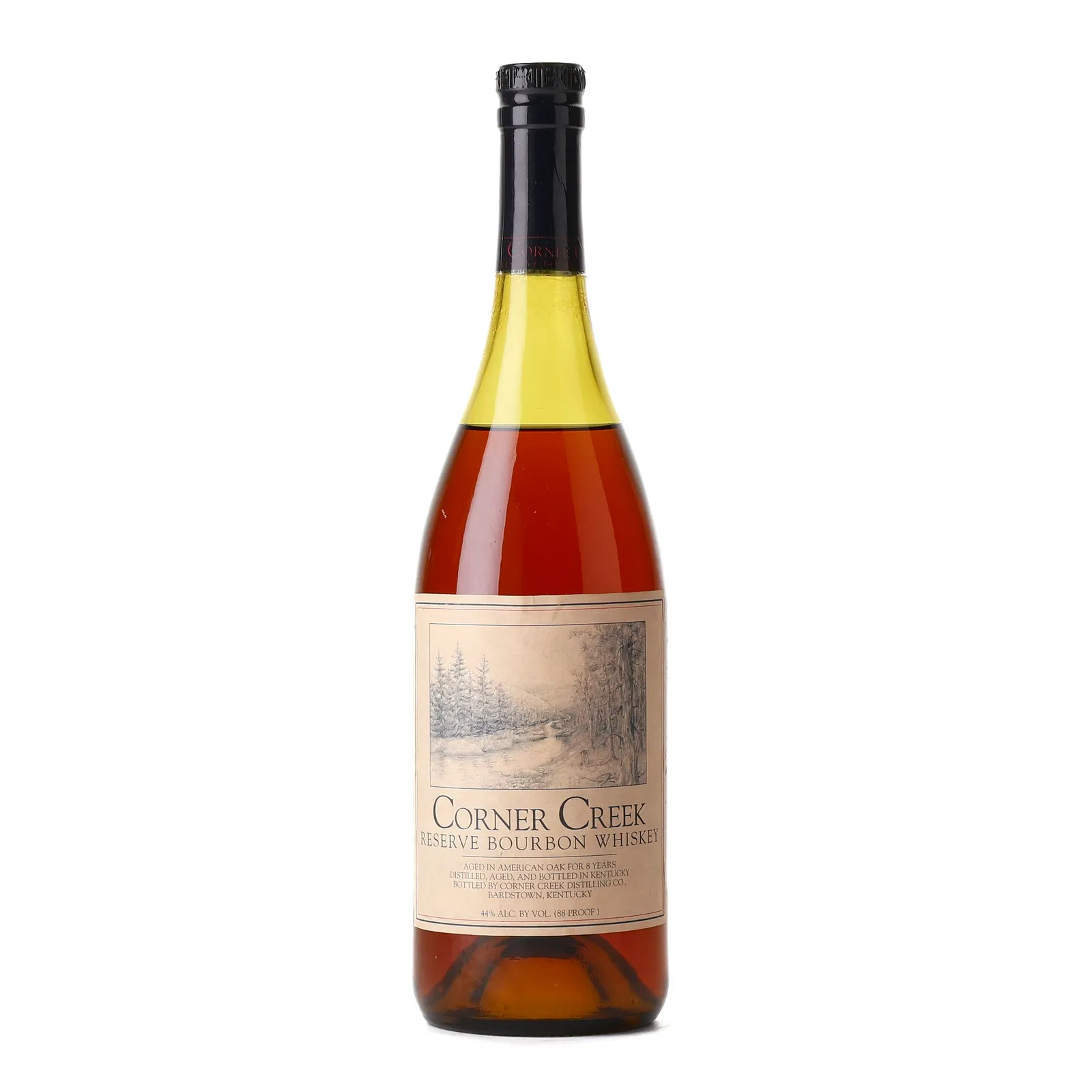 Corner Creek Reserve 8 Year Old, American Oak Cask, 44% whisky bottle